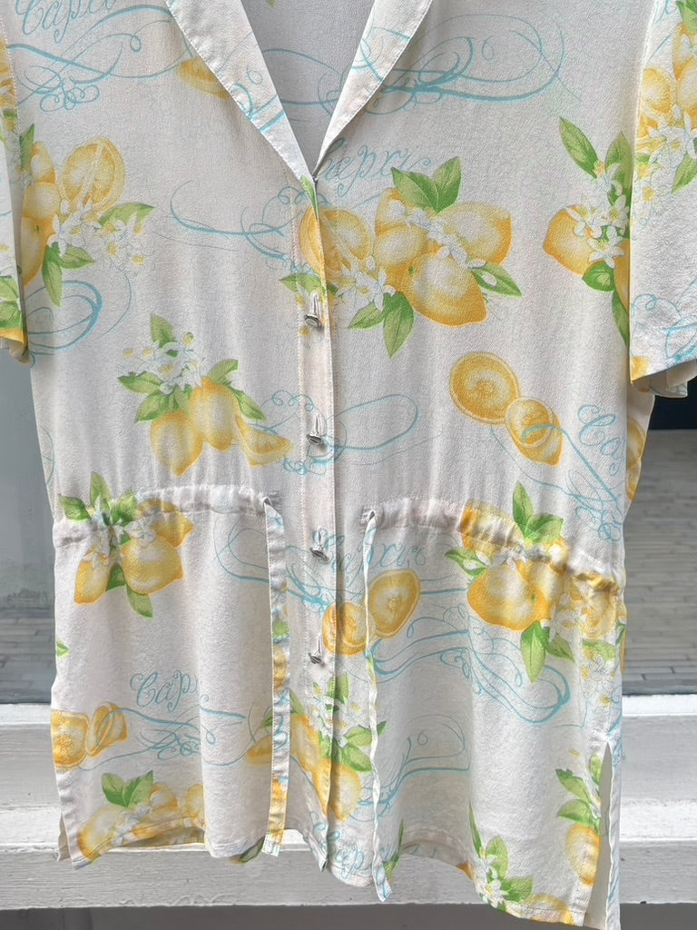 Silk Button-Up