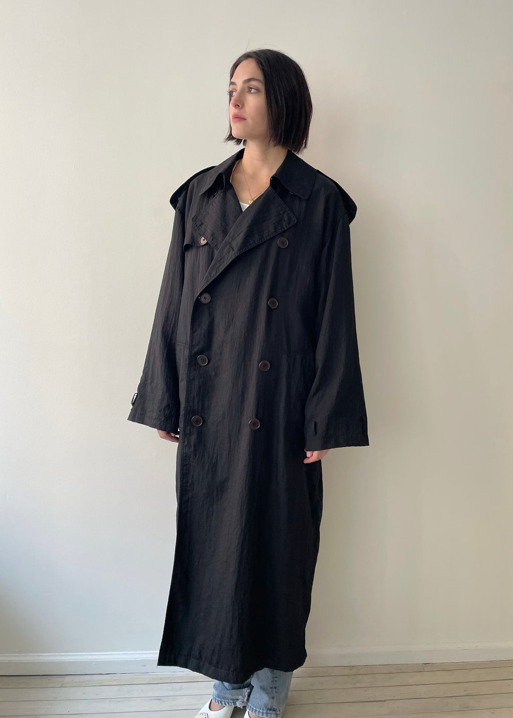 Vintage Armani Nylon Trench