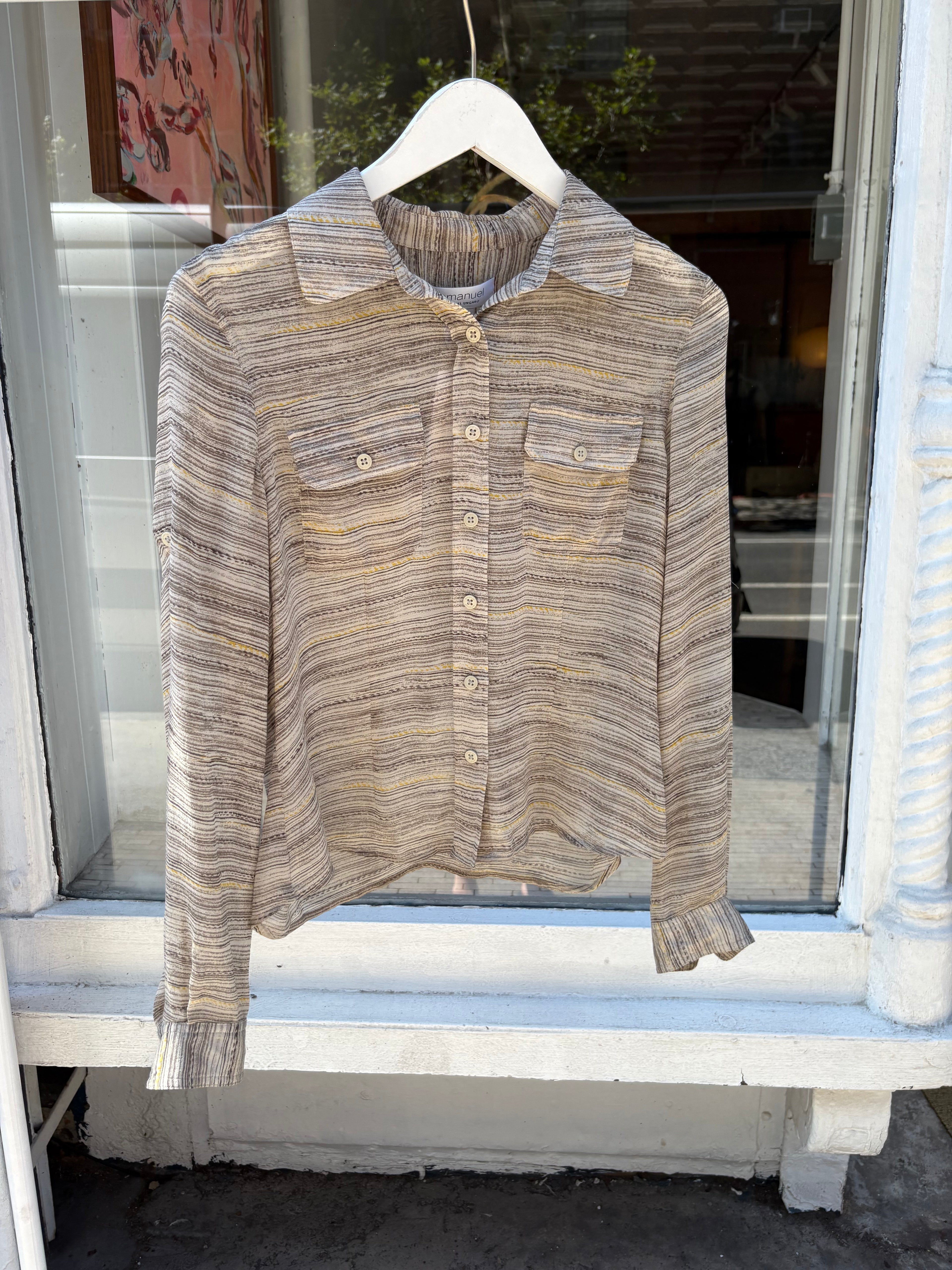 Ungaro Silk Button Up