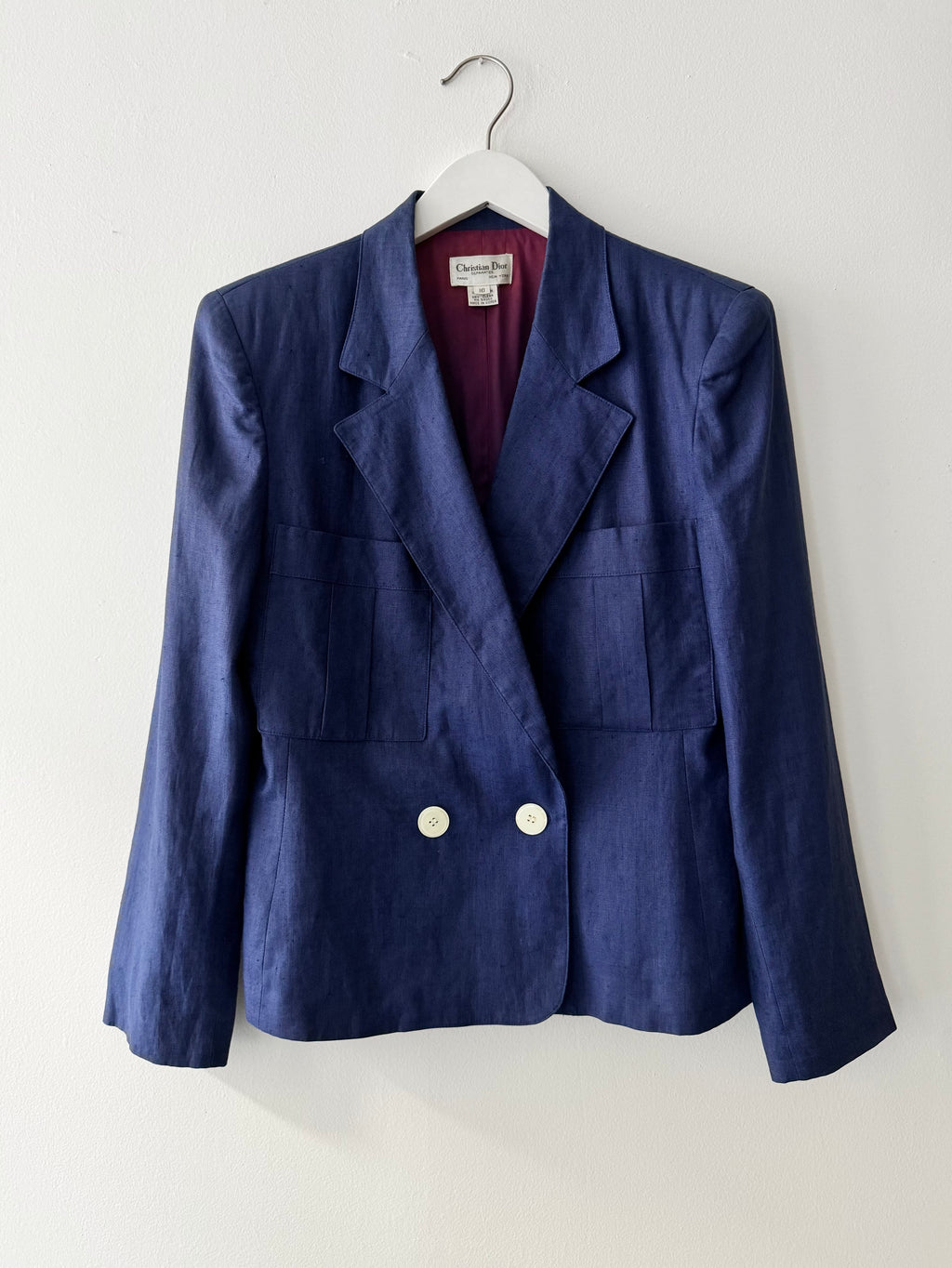Christian Dior Linen Blazer