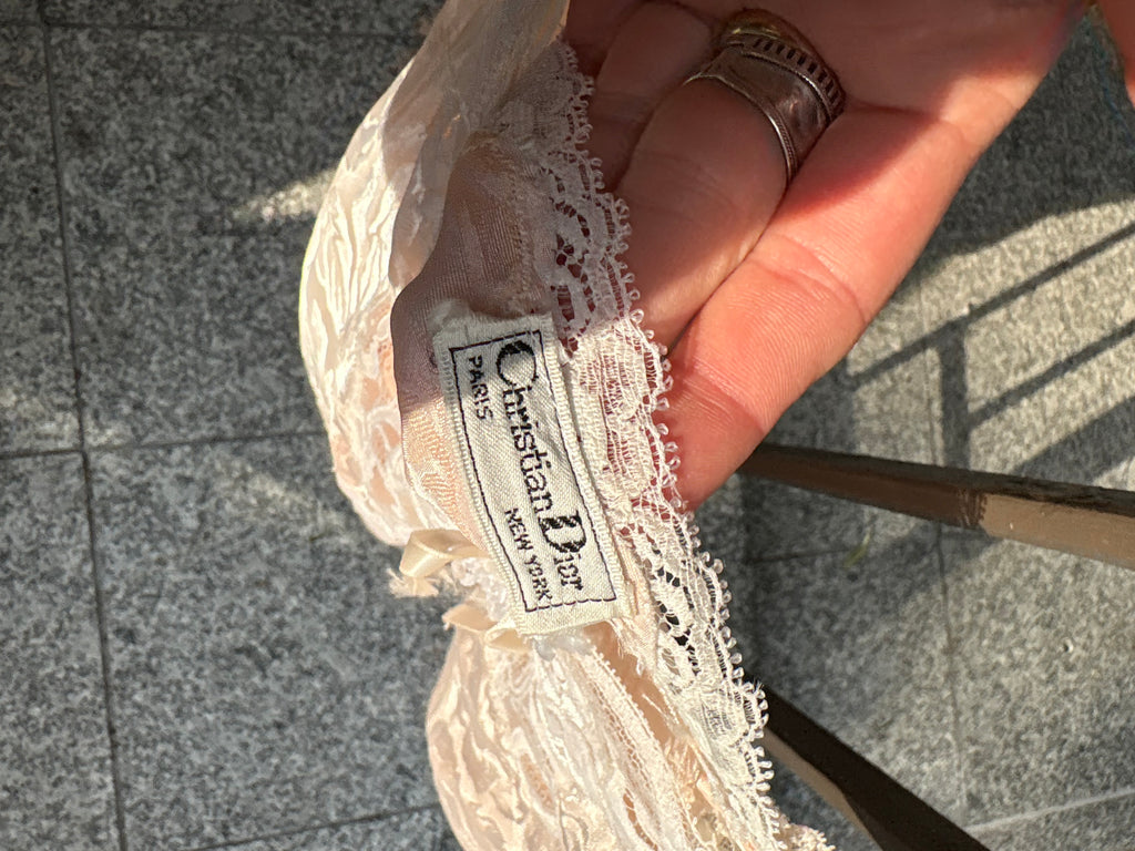 Christian Dior Lace Tank