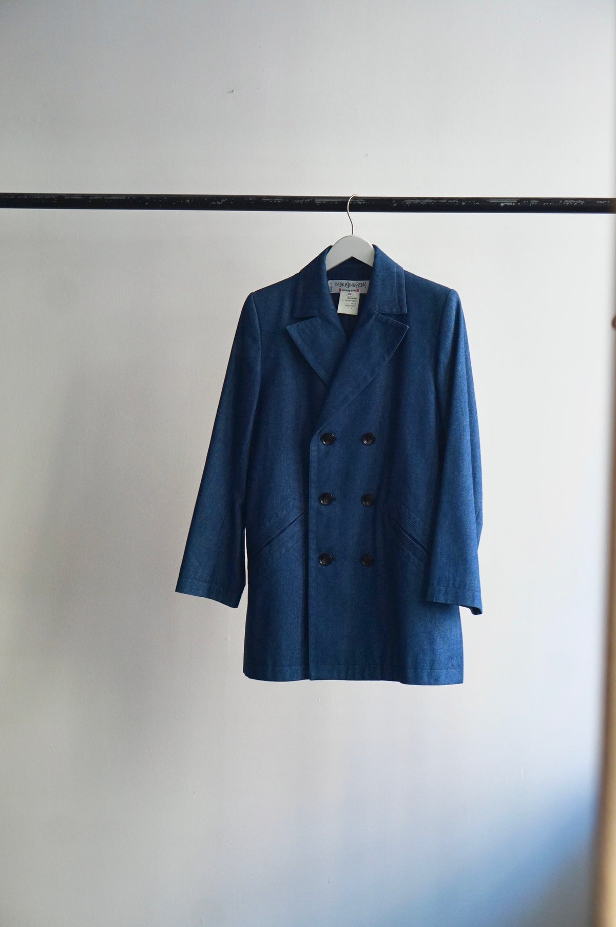 1980s Yves Saint Laurent Denim Blazer