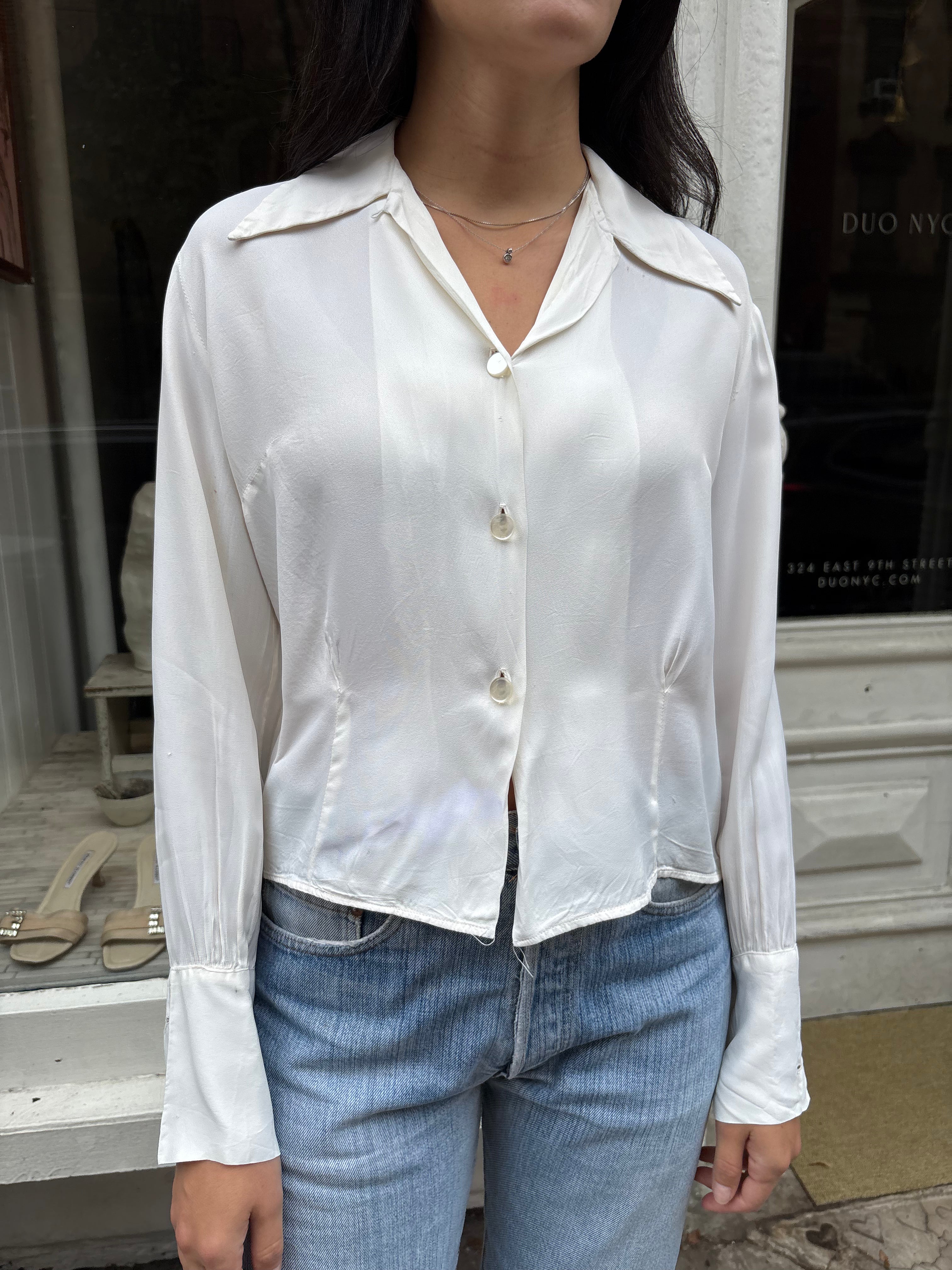 1950s Button Up