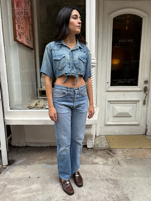 1960s Wrangler Denim Top