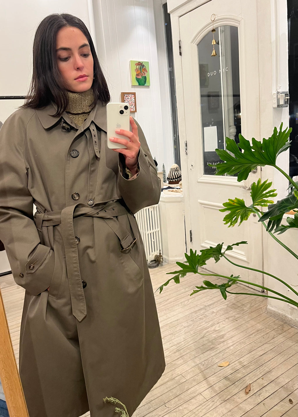 Vintage Dior Trench Coat