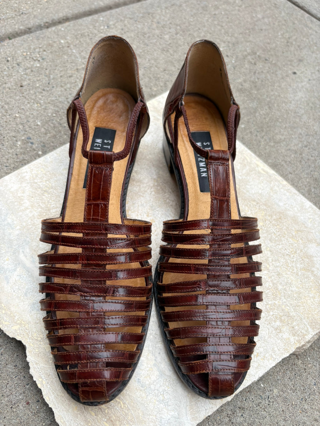 Woven Leather Sandals