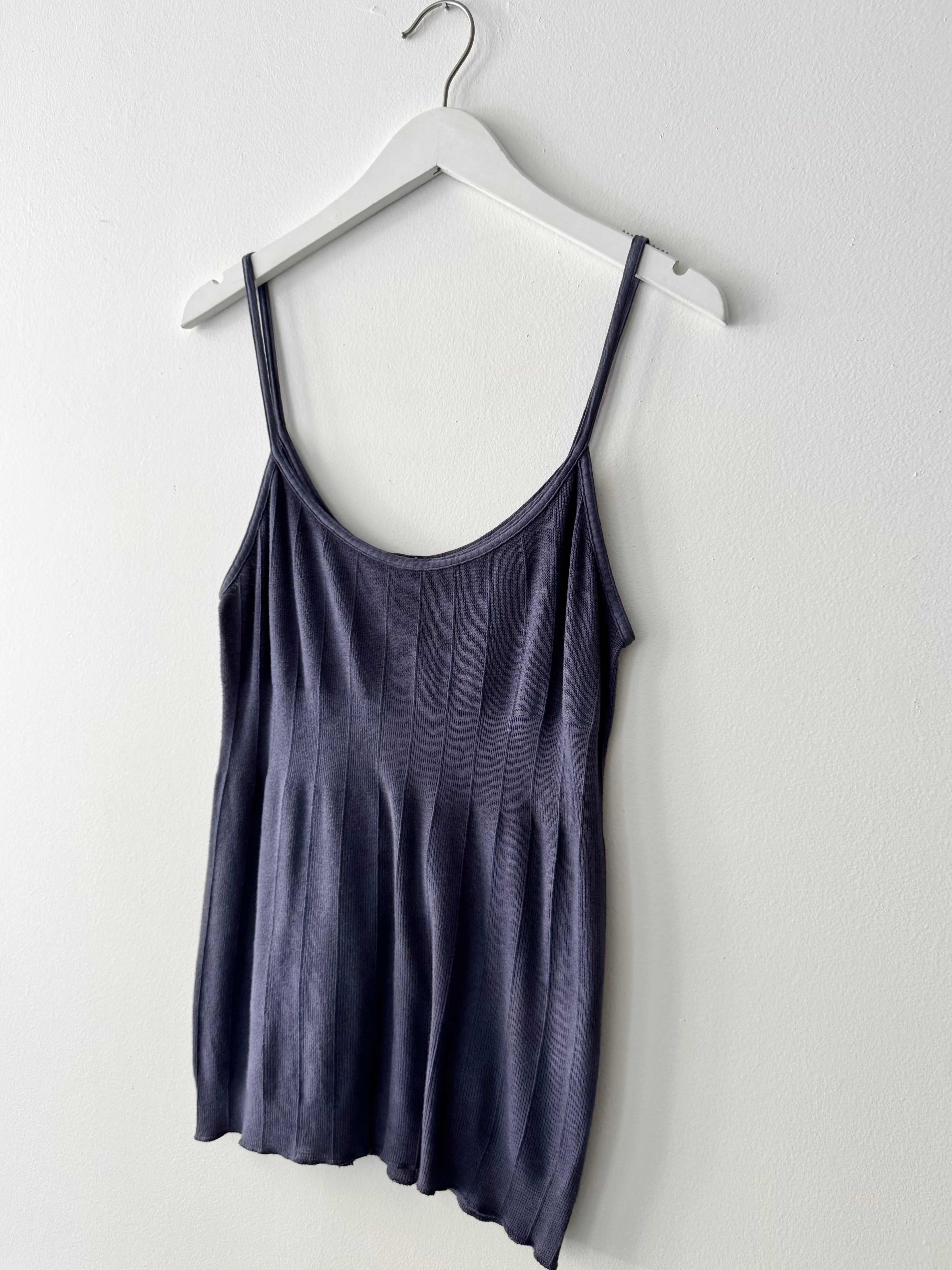 Indigo 50s Cotton Tank