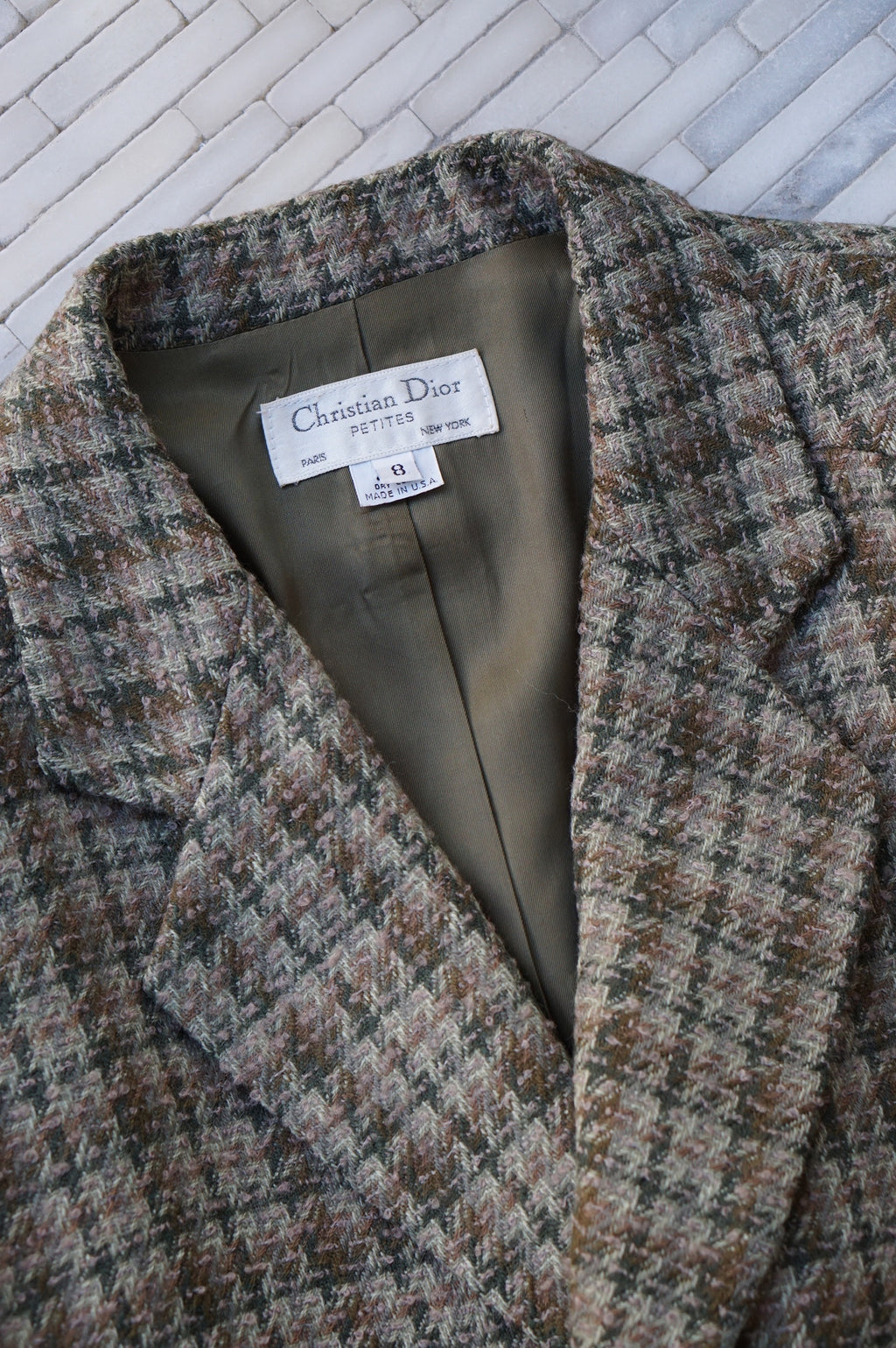 Christian Dior Tweed Blazer