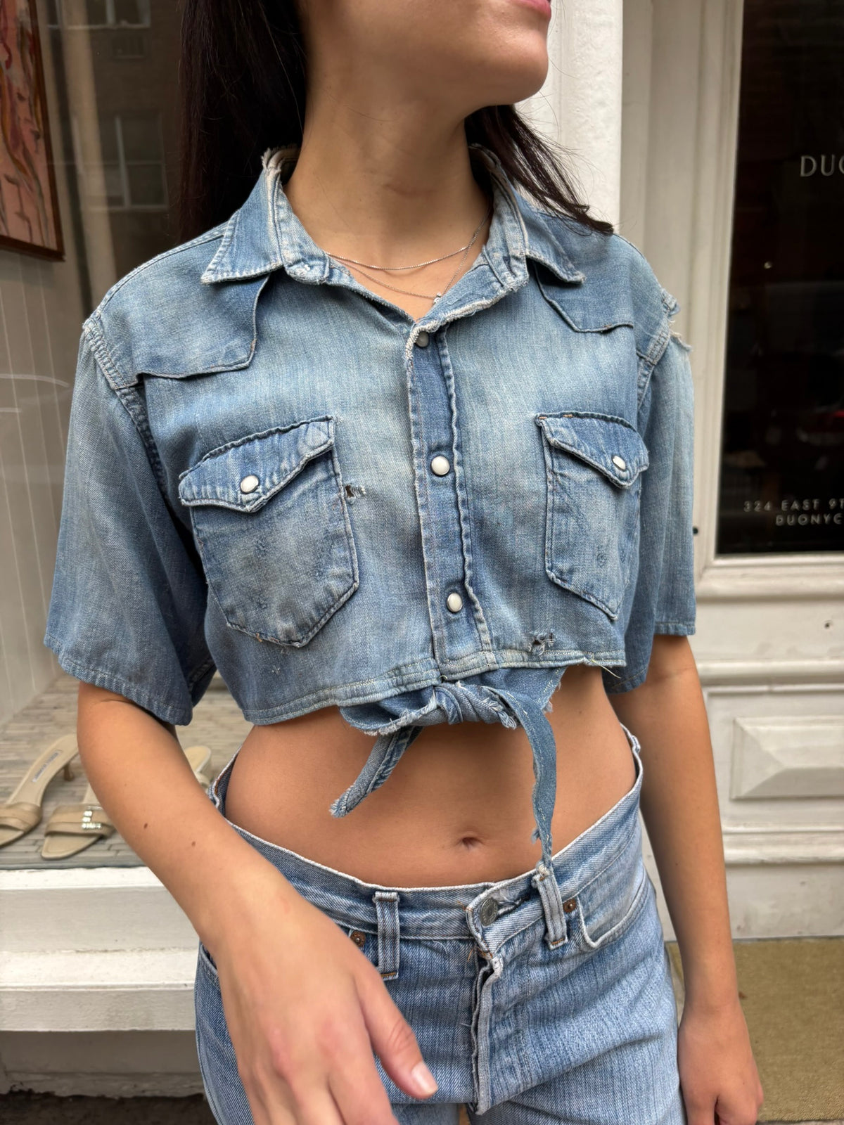 1960s Wrangler Denim Top