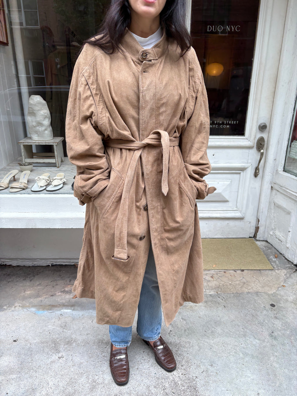 Christian Dior Suede Coat