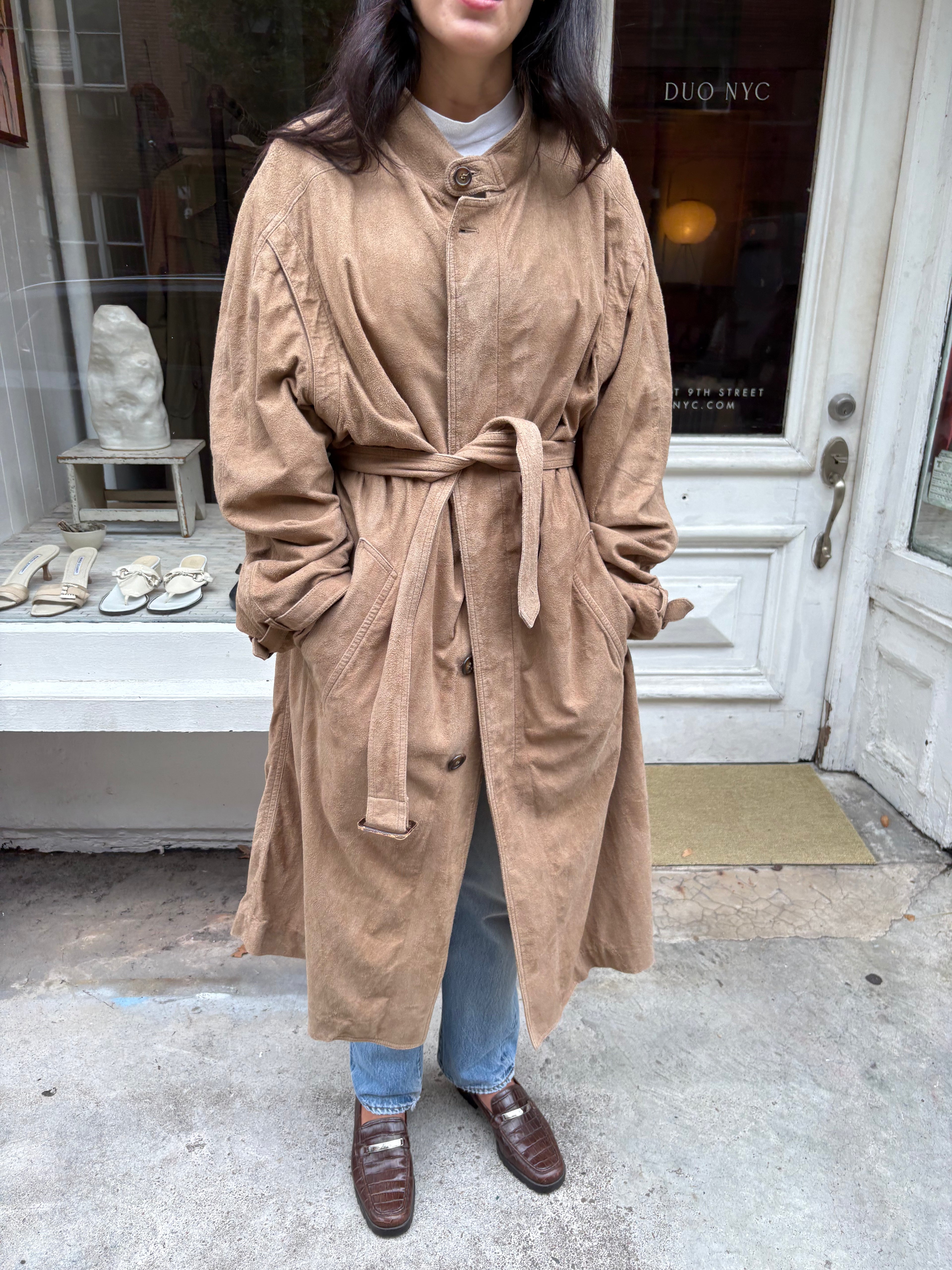 Christian Dior Suede Coat