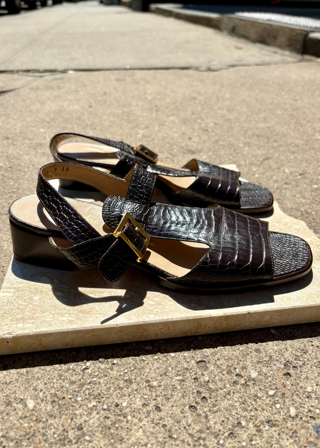 Ferragamo T Strap Sandal