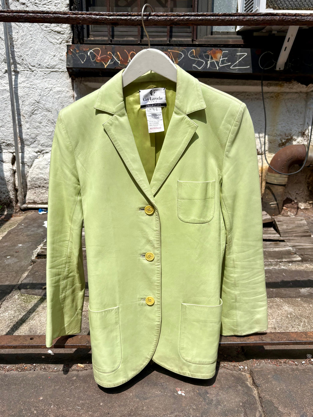 Guy Laroche Leather Jacket