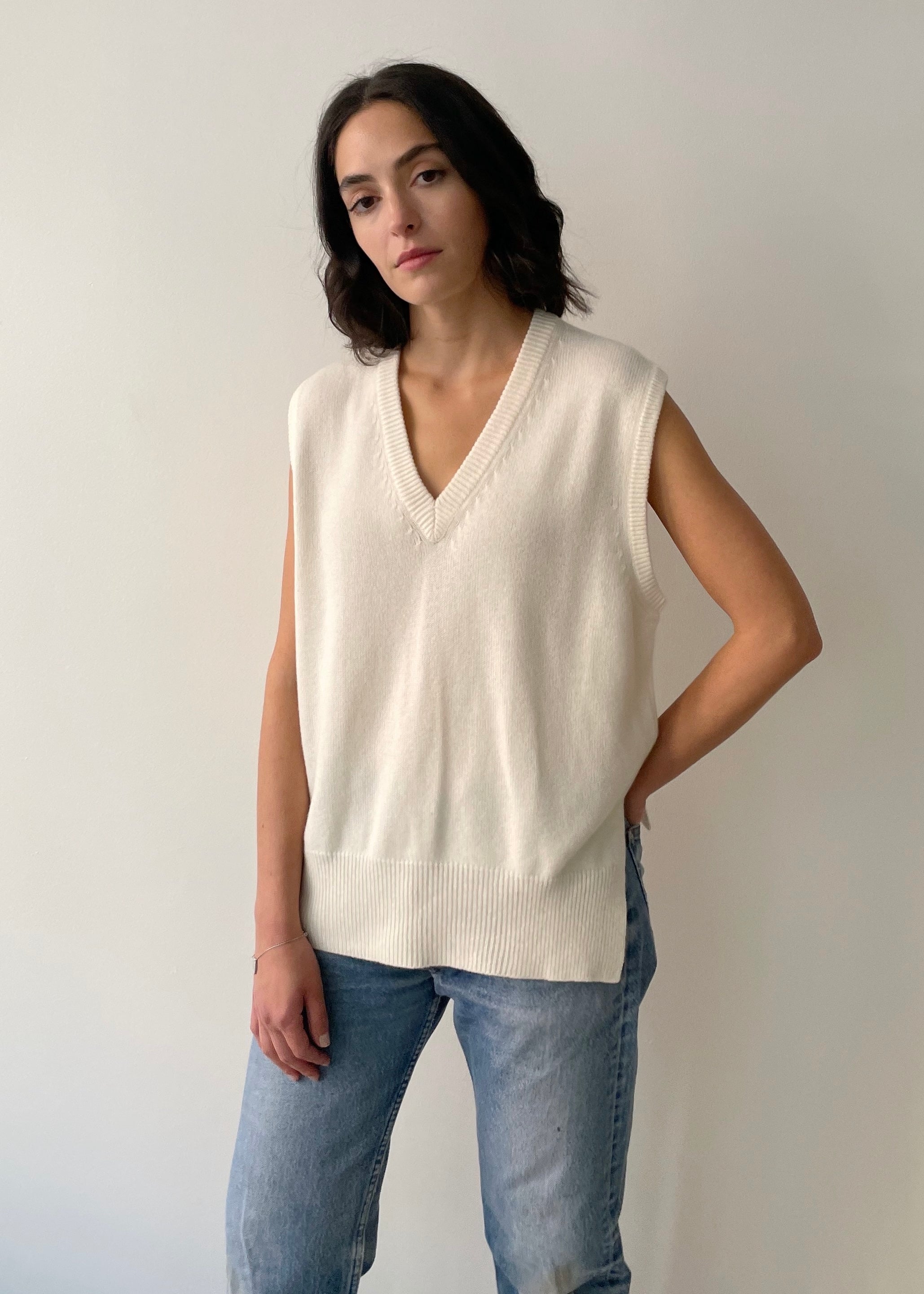 Felicity Cashmere Sweater Vest