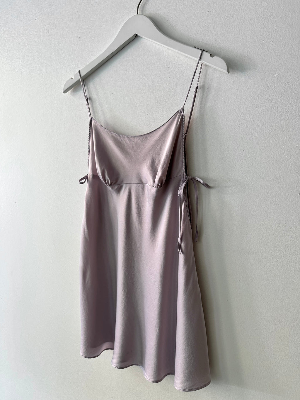 Silk Mini Slip Dress