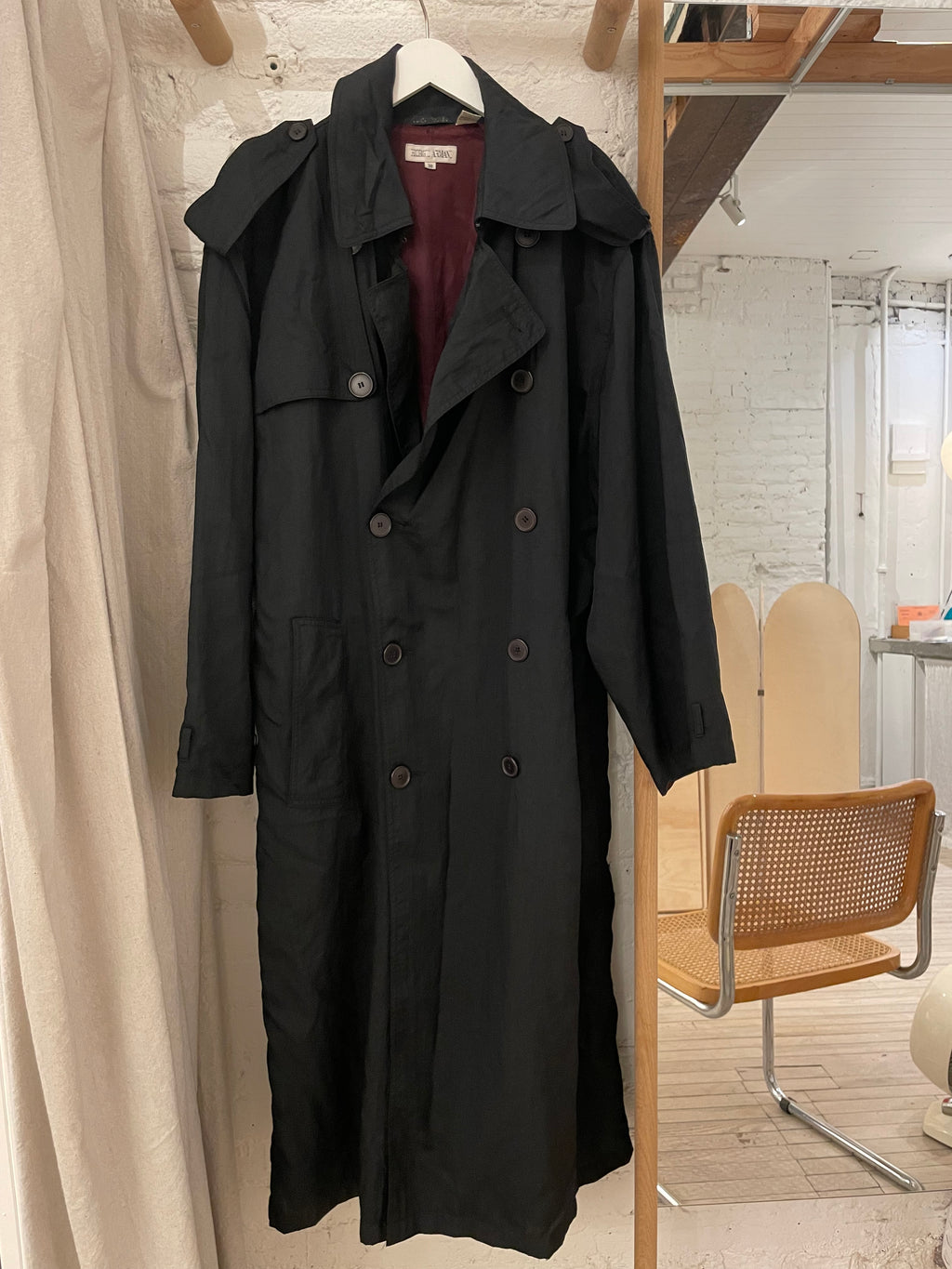 Vintage Armani Nylon Trench