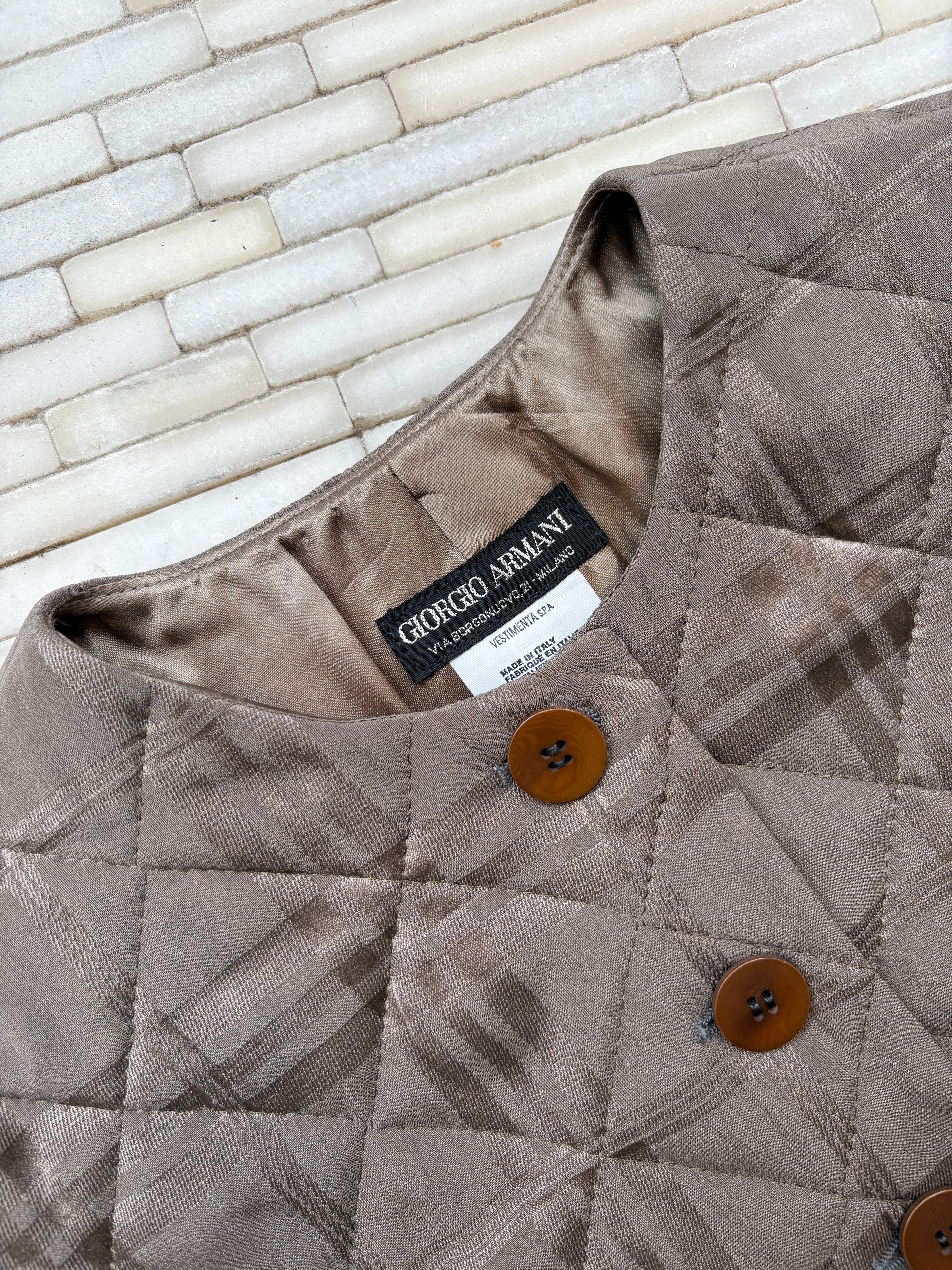 Giorgio Armani Quilted Vest