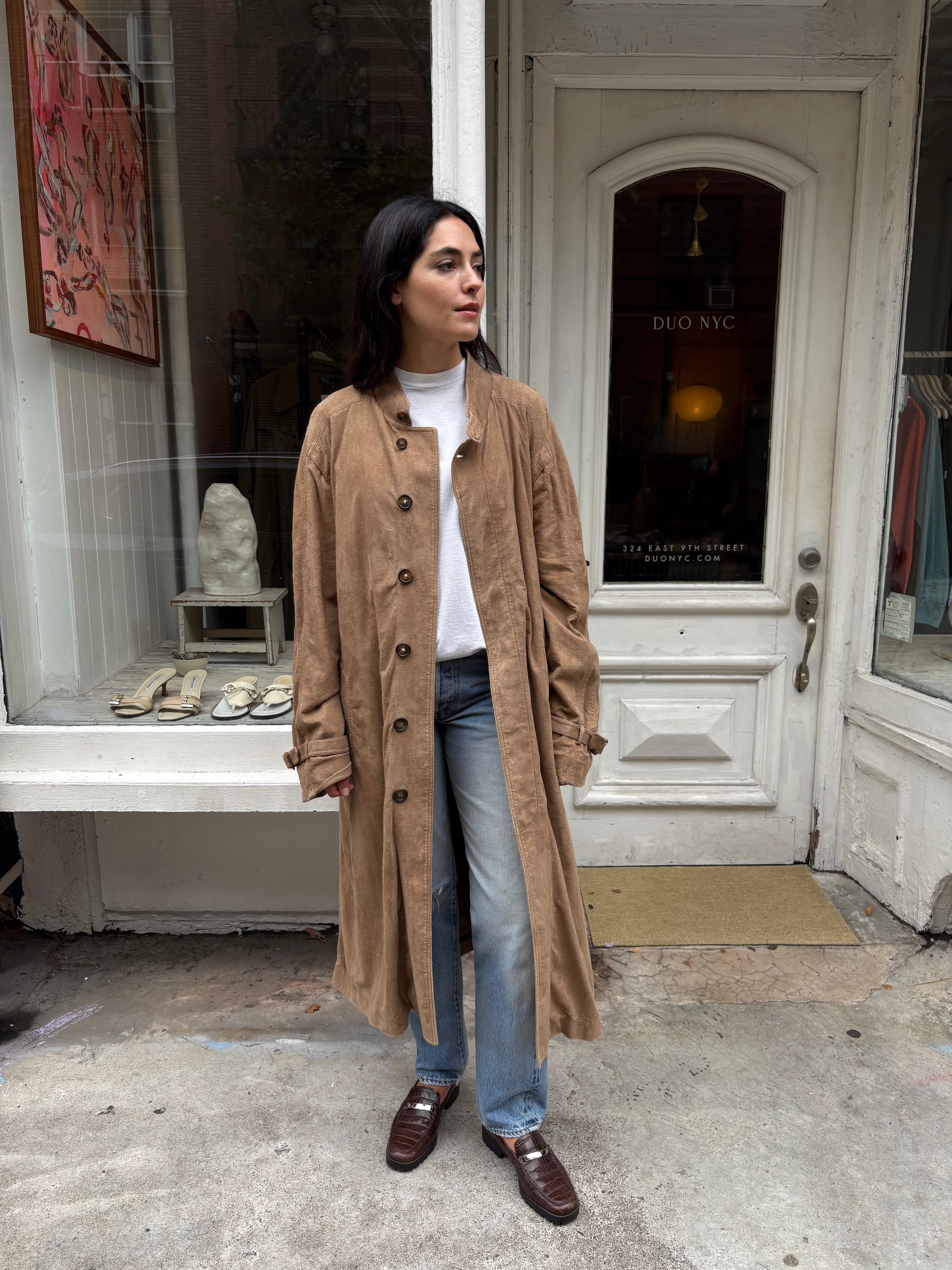 Christian Dior Suede Coat