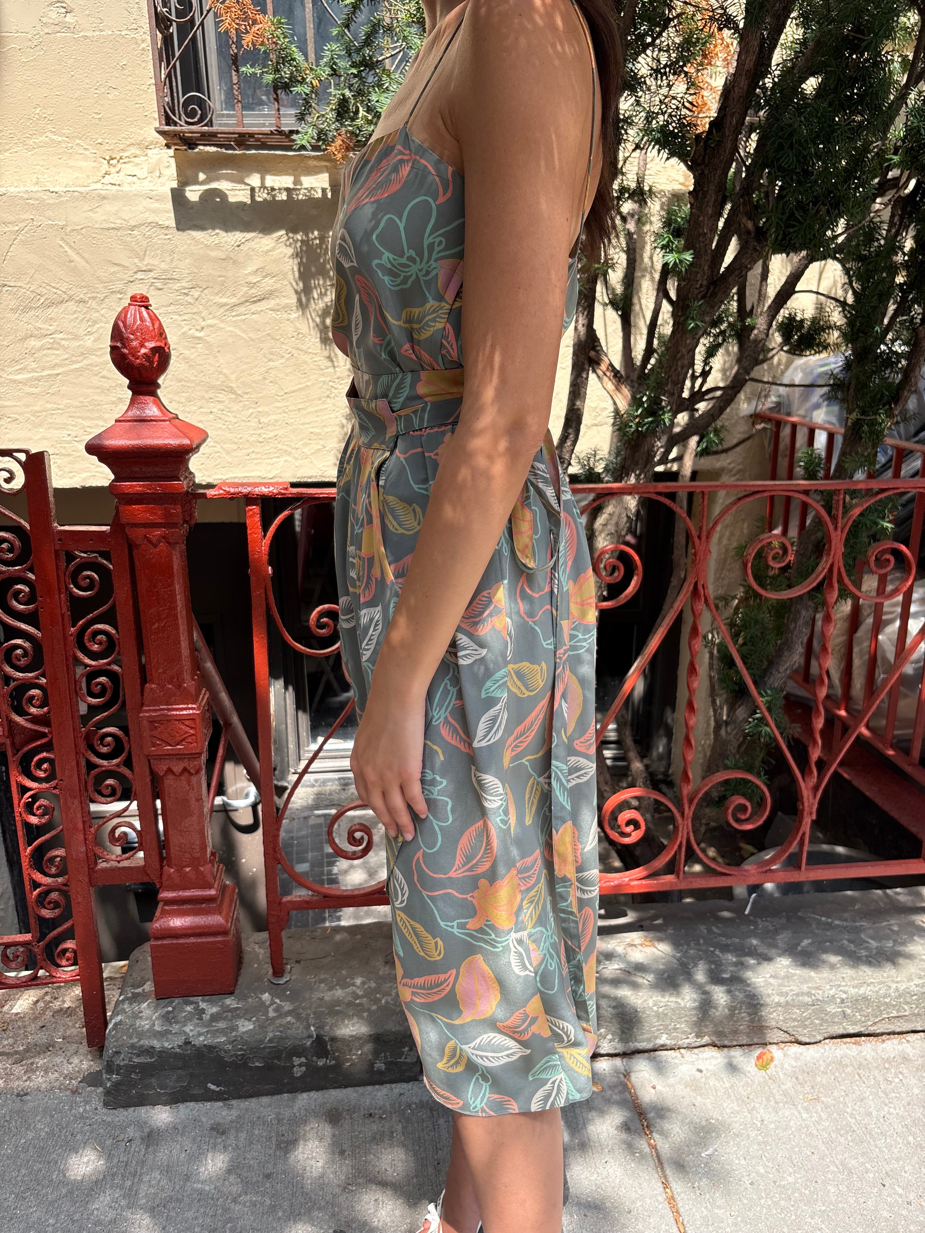 Two-Piece Silk Set