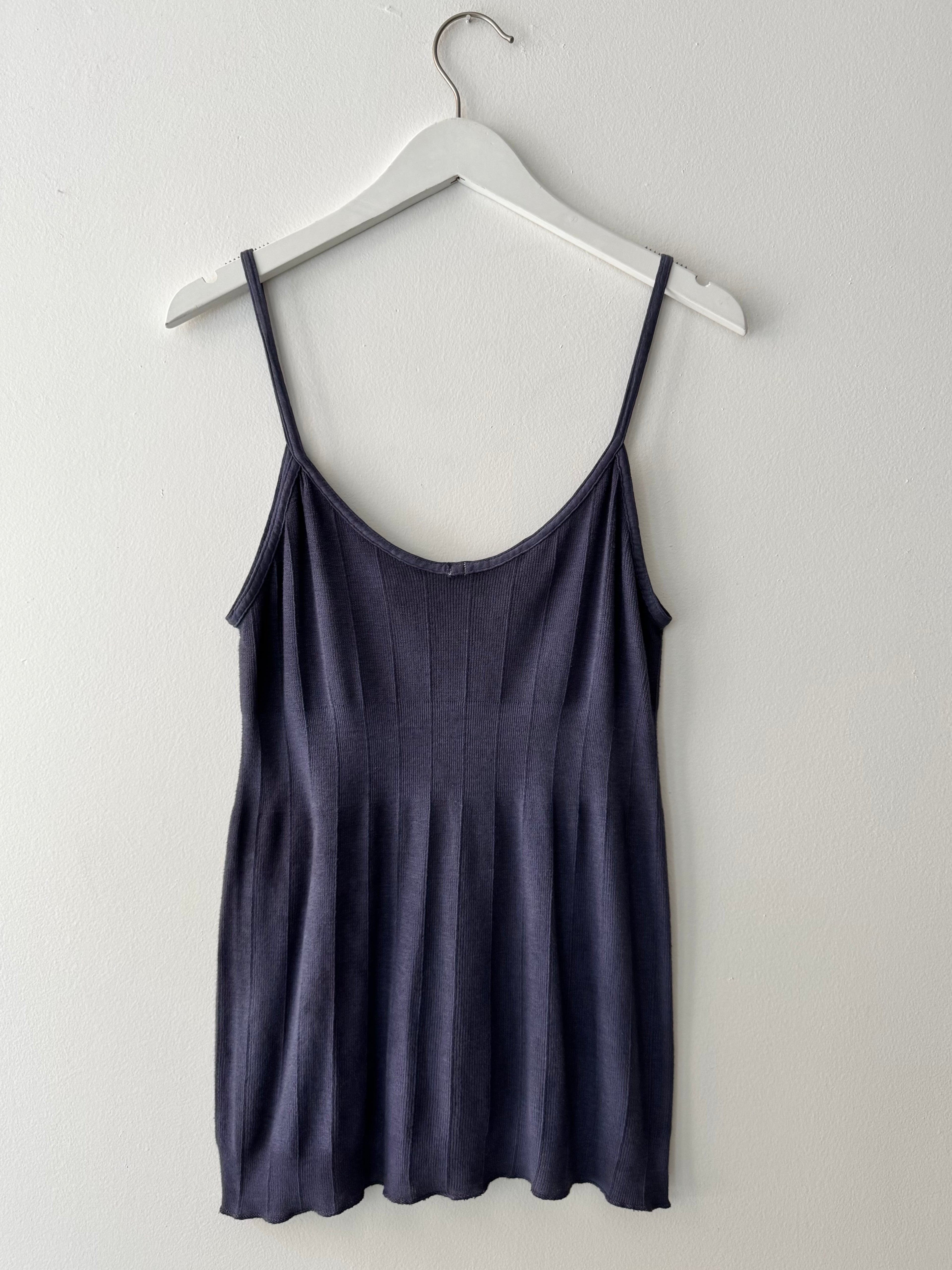 Indigo 50s Cotton Tank