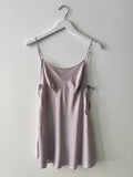 Silk Mini Slip Dress