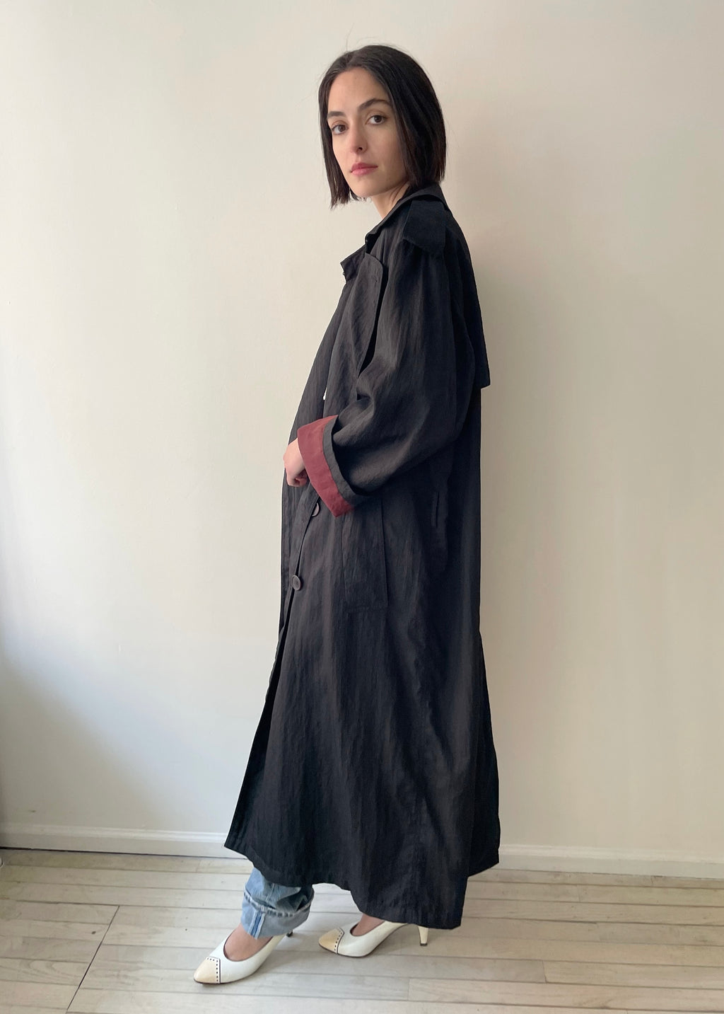 Vintage Armani Nylon Trench