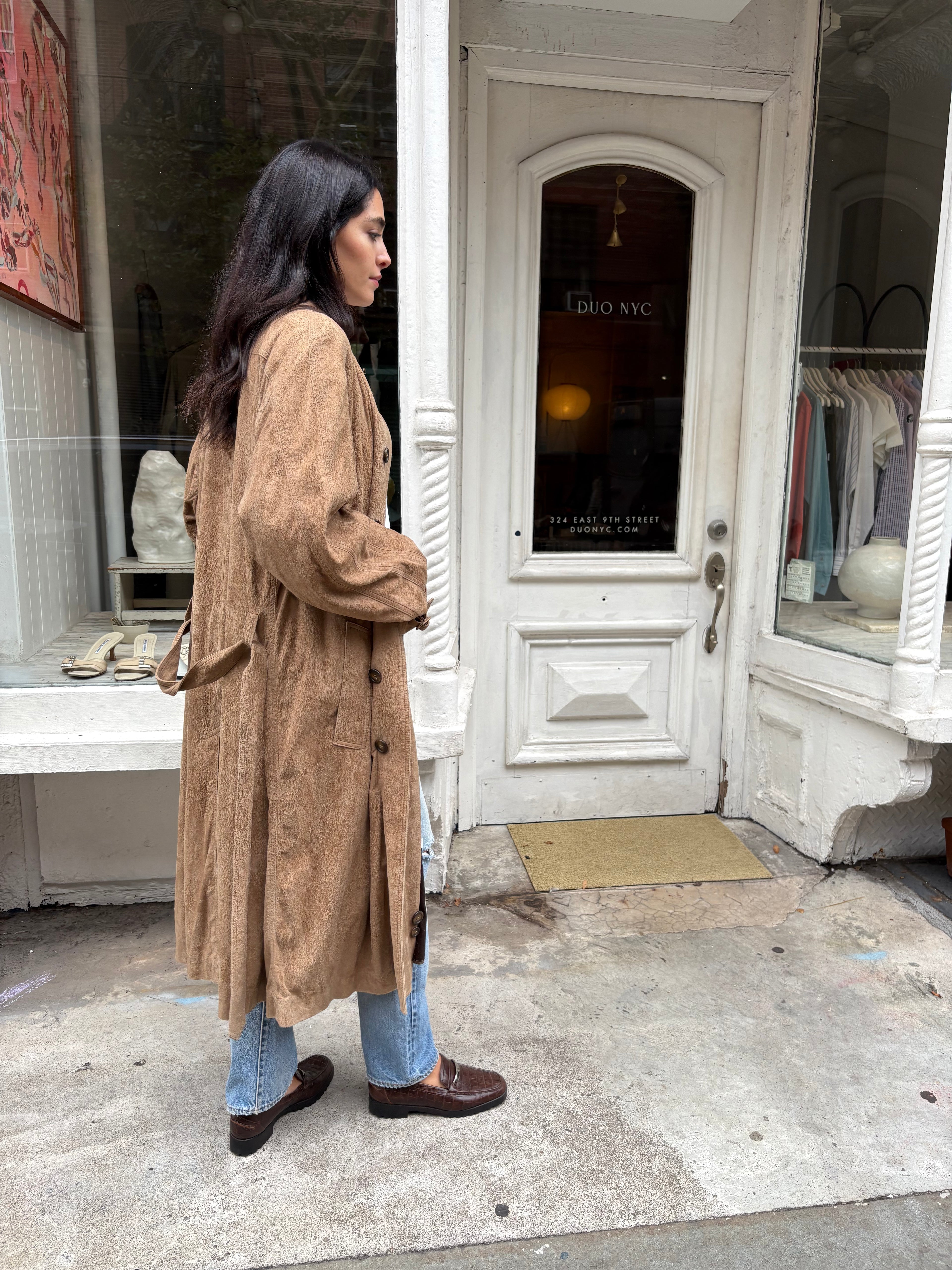 Christian Dior Suede Coat