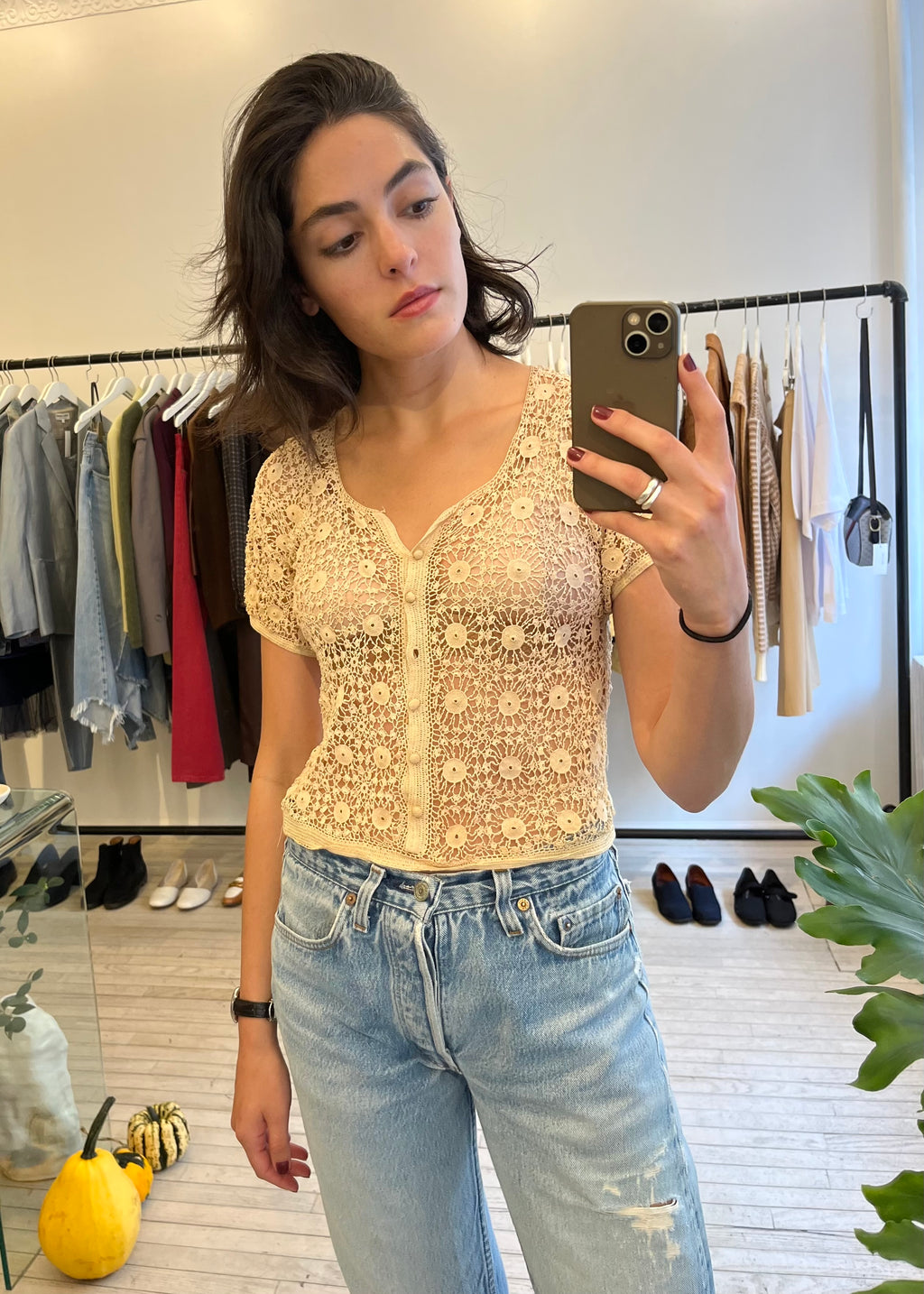 Vintage Crochet Top