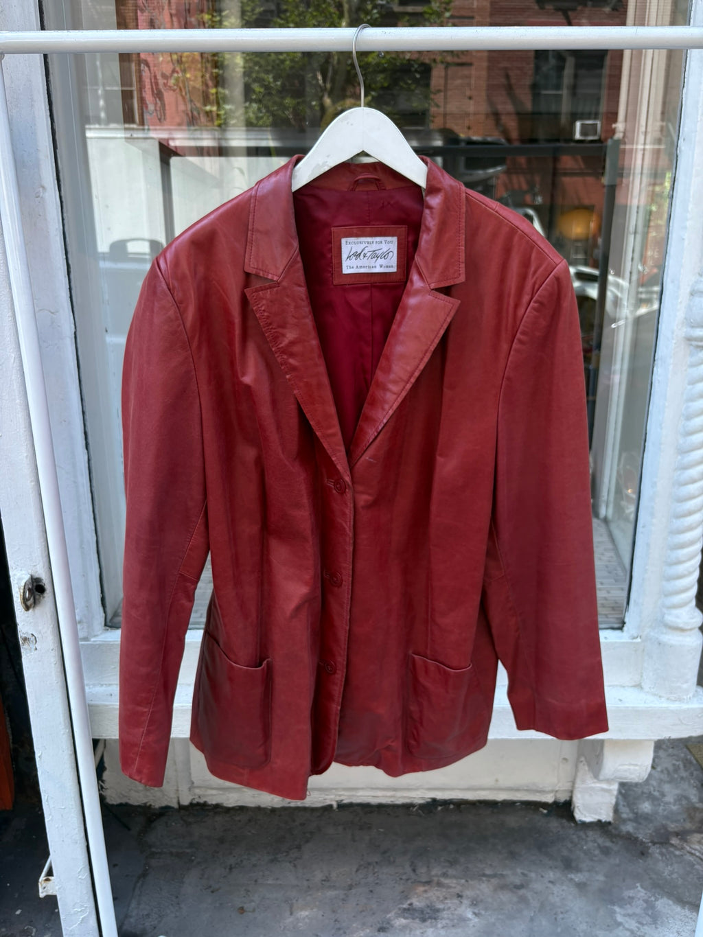 Red Leather Jacket