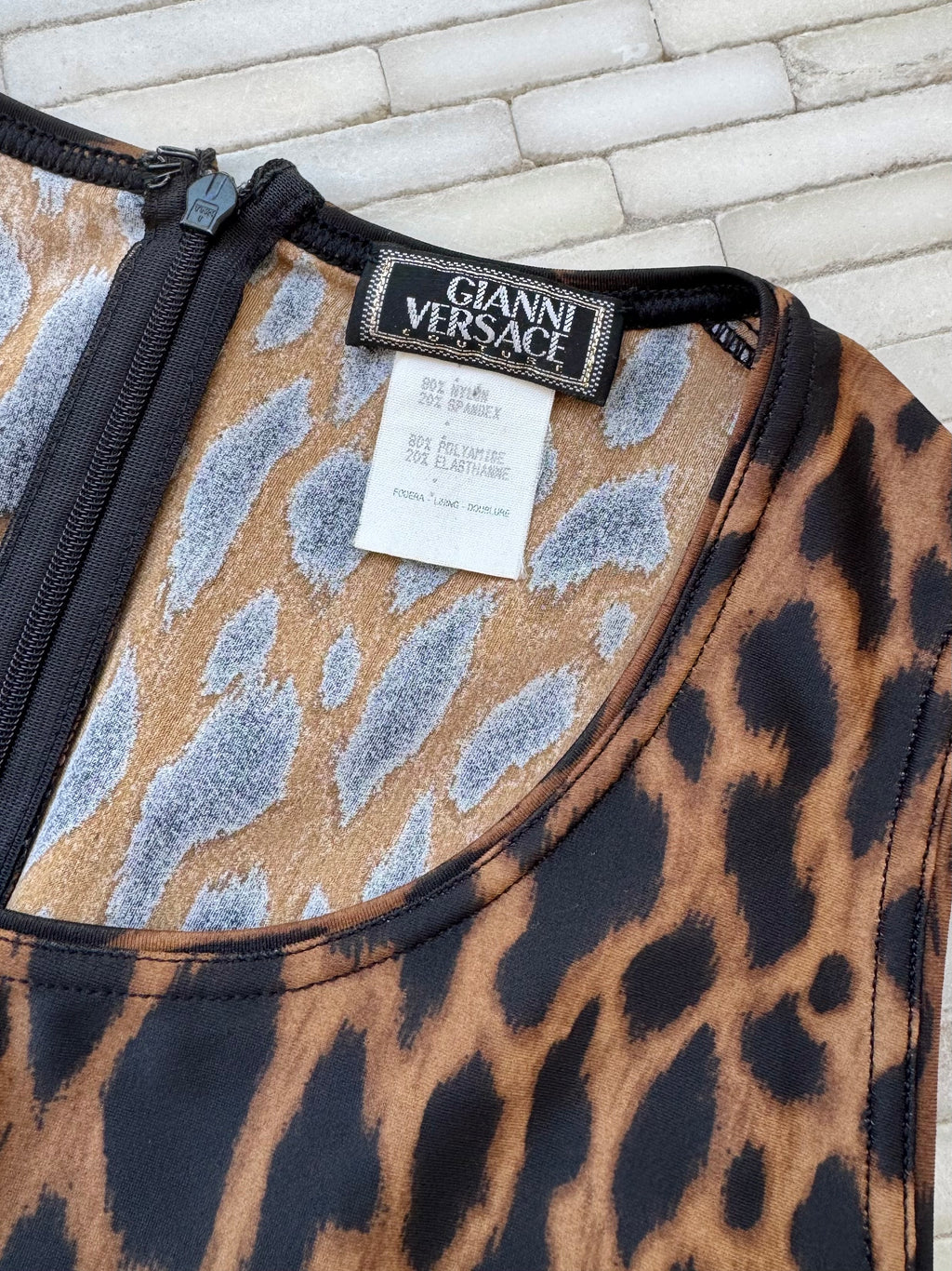 Vintage Versace Bodysuit