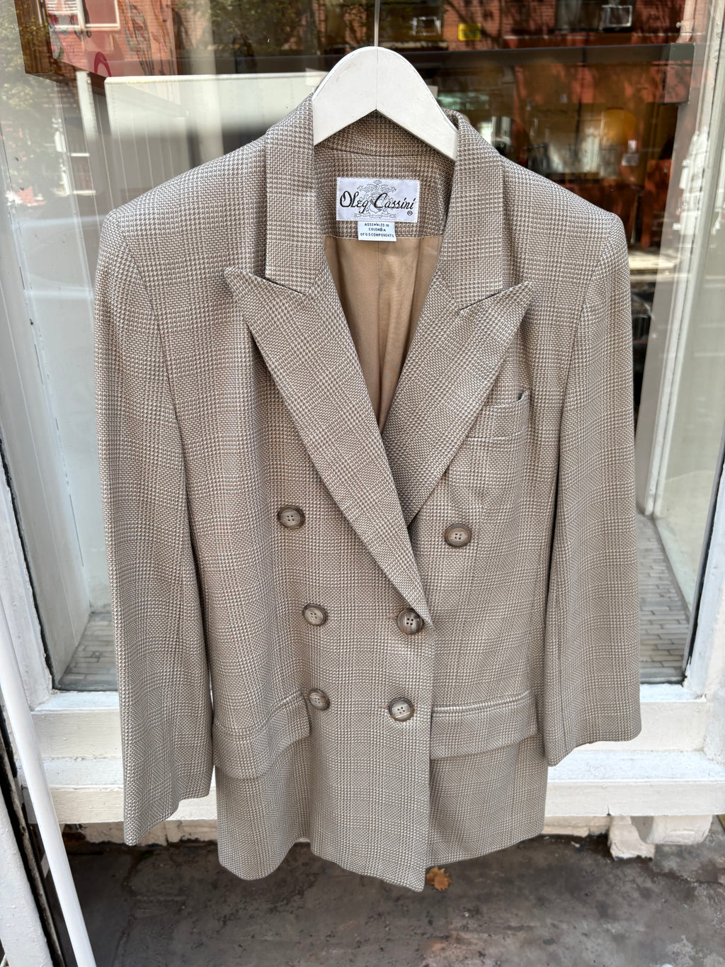 Houndstooth Blazer