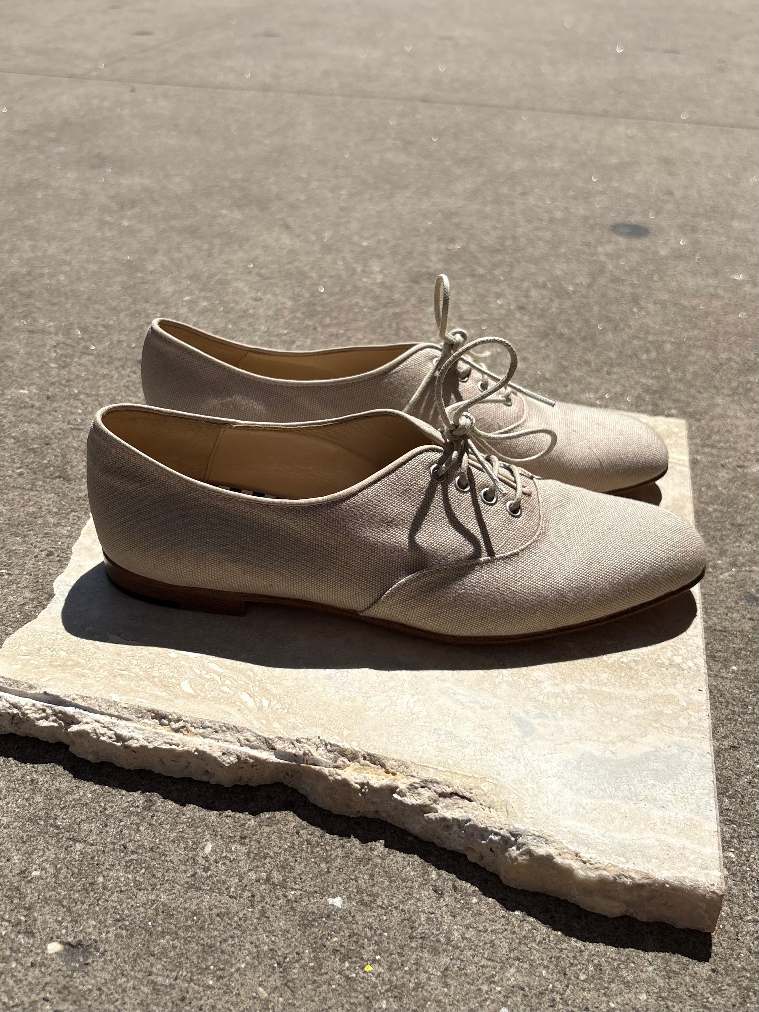 Manolo Blahnik Lace Up Shoes