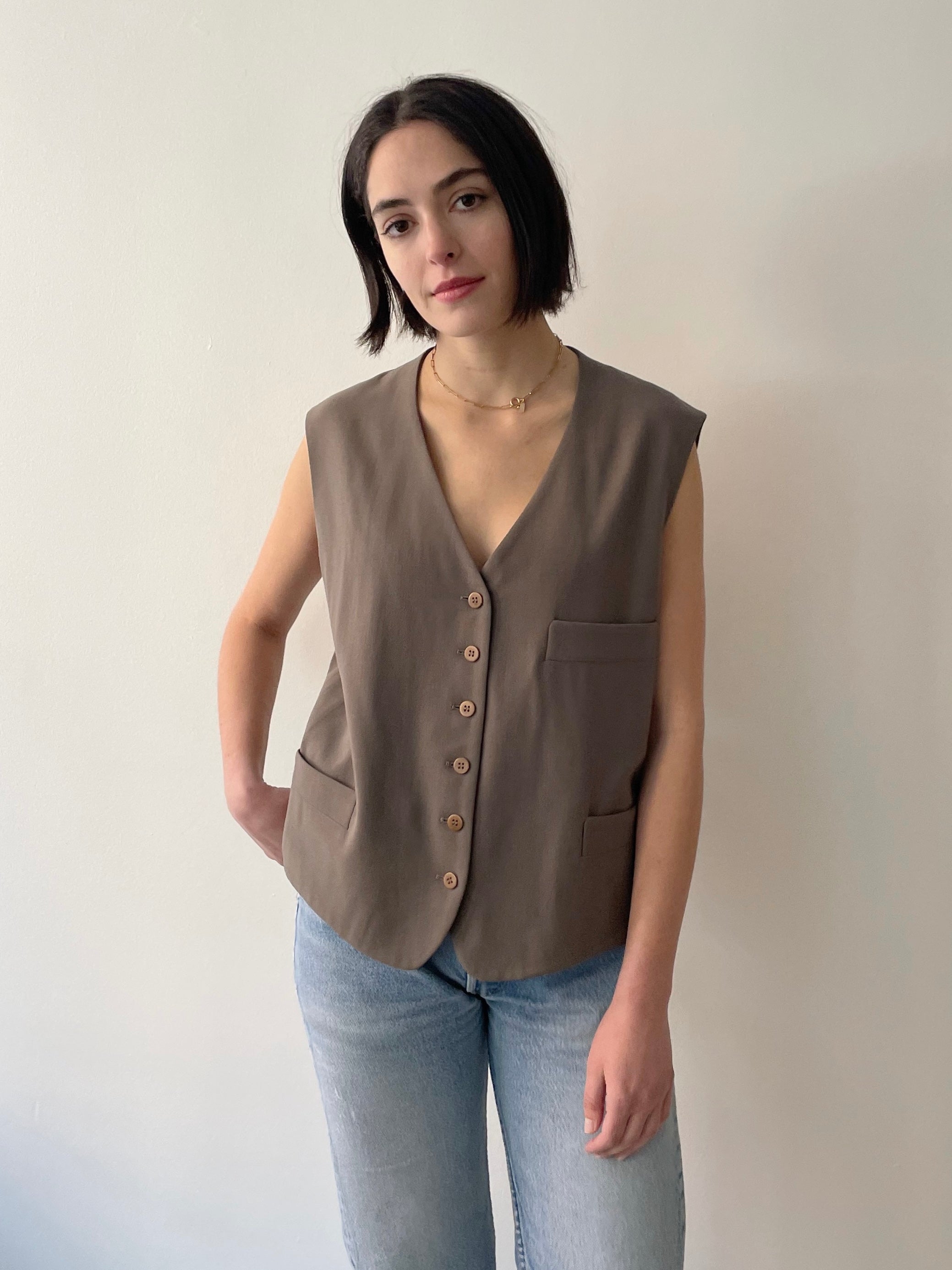 Vintage Armani Menswear Vest