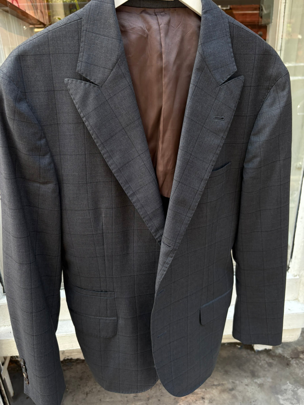 Brunello Cucinelli Checkered Blazer
