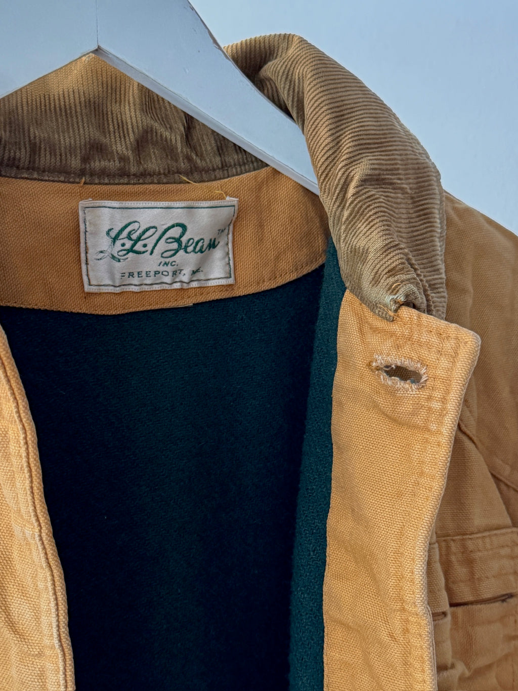 1960s LL Bean Canvas Field Jacket