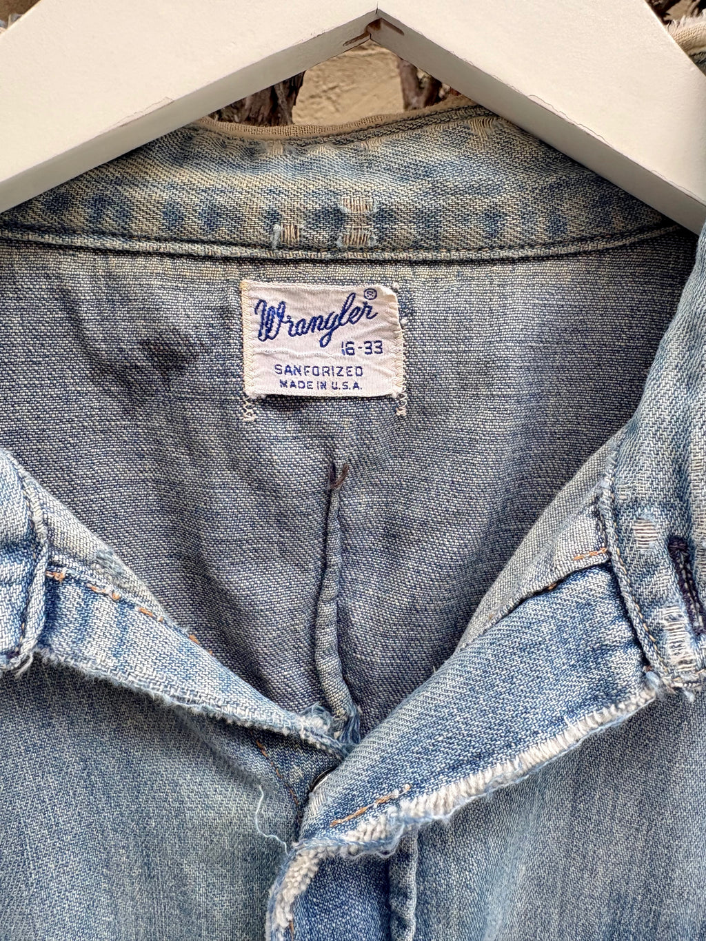 1960s Wrangler Denim Top