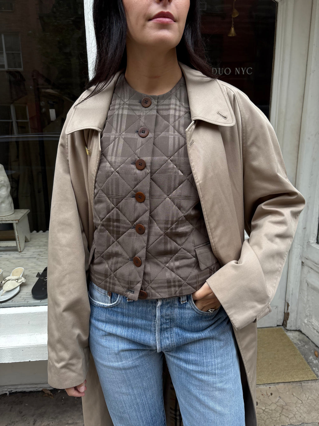 Giorgio Armani Quilted Vest