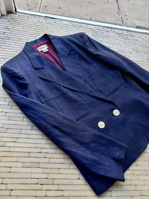Christian Dior Linen Blazer