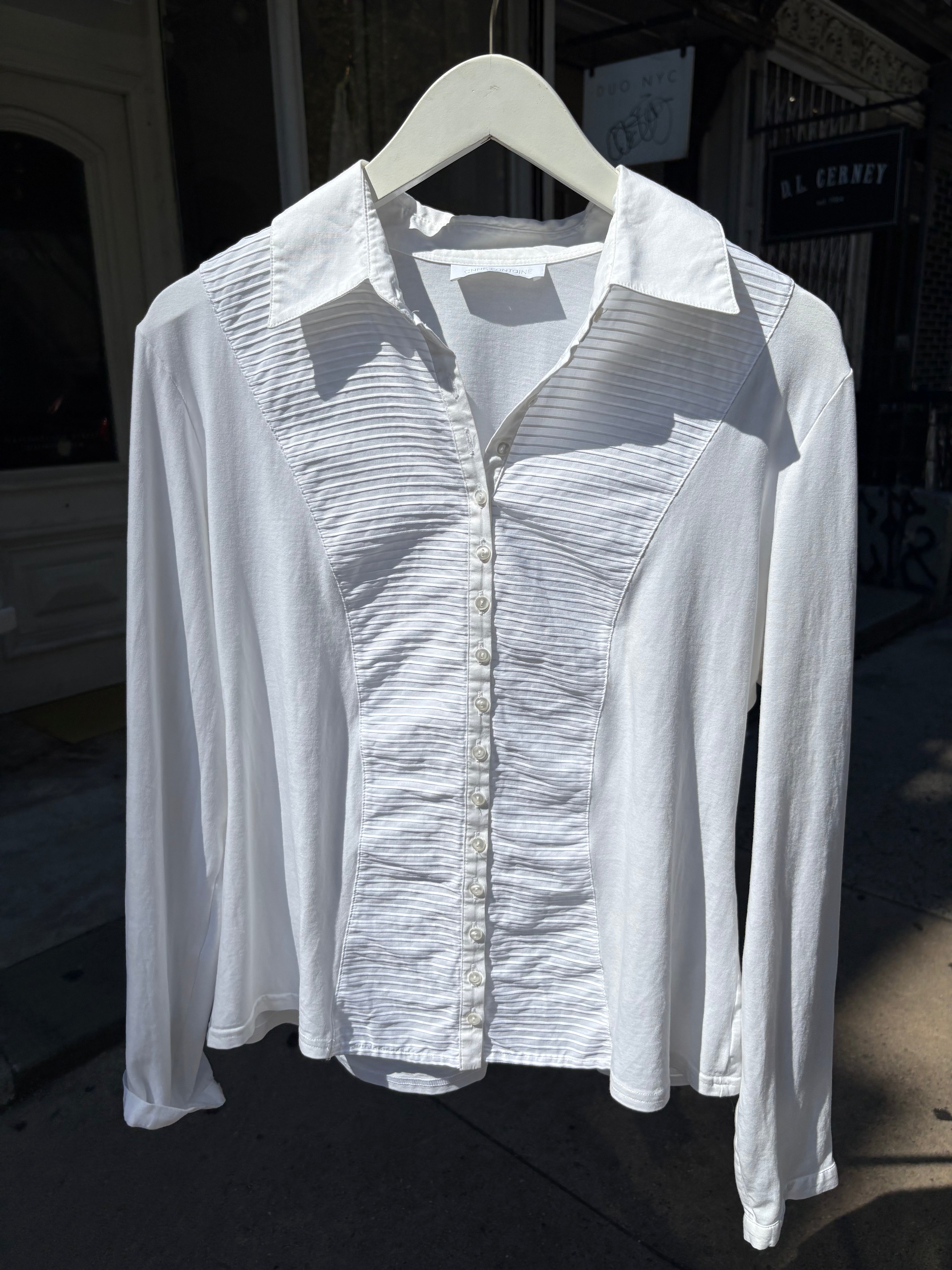 Anne Fontaine Button Up