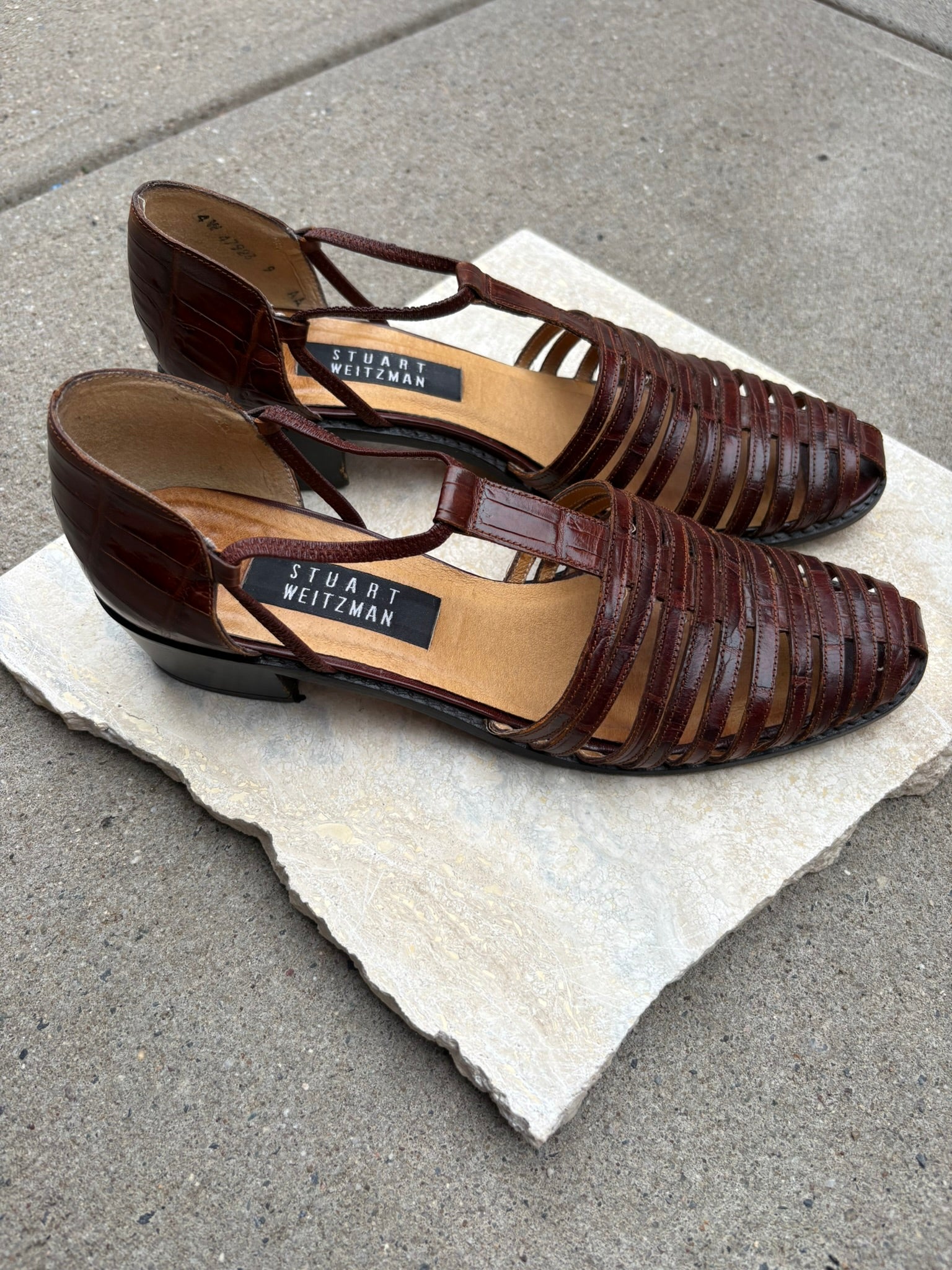 Woven Leather Sandals