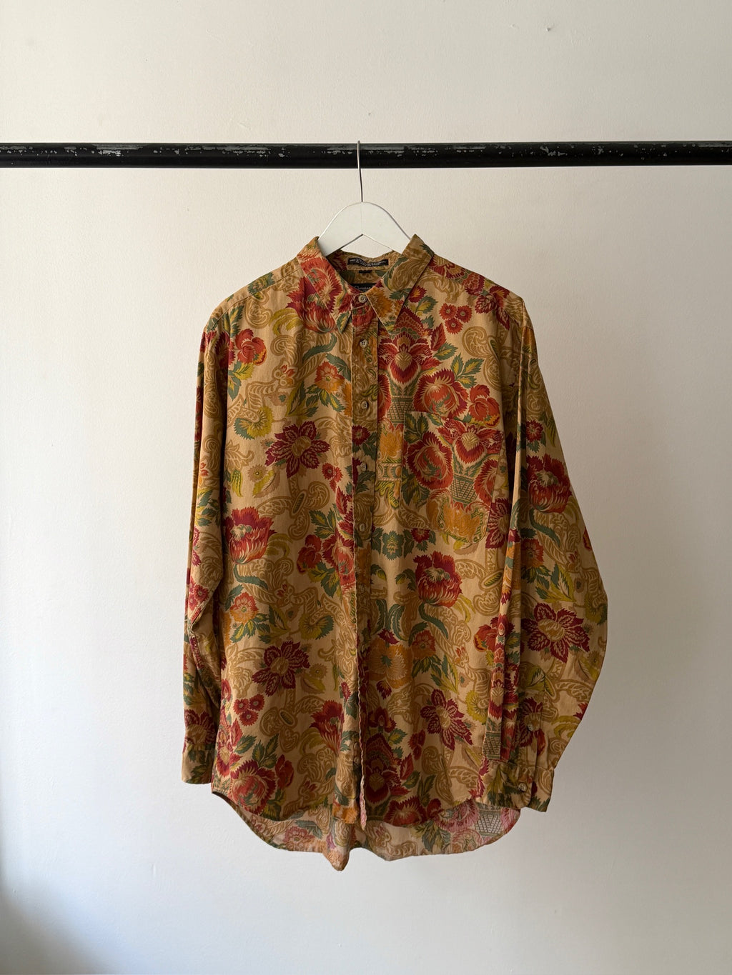 Christian Dior Floral Button Up
