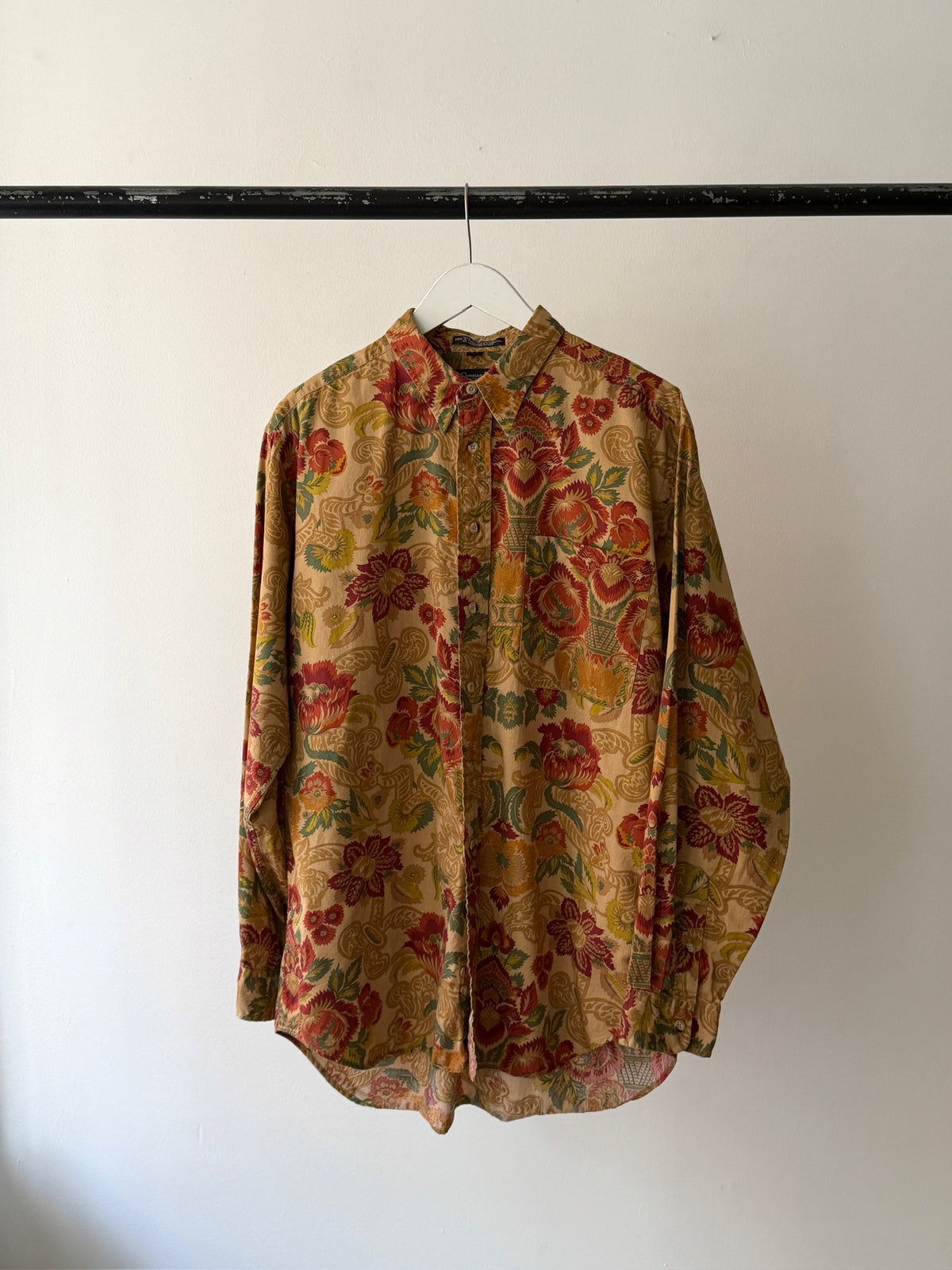 Christian Dior Floral Button Up
