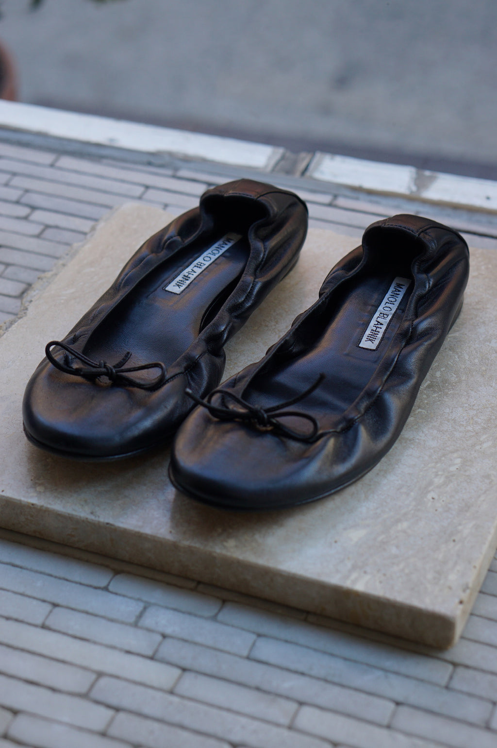 Manolo Blahnik Ballet Flats