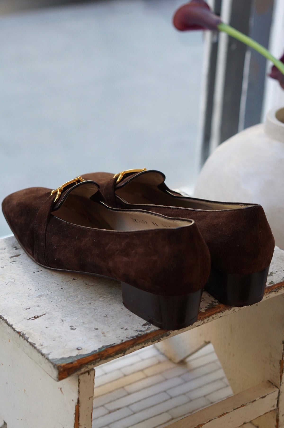 Ferragamo Suede Loafers
