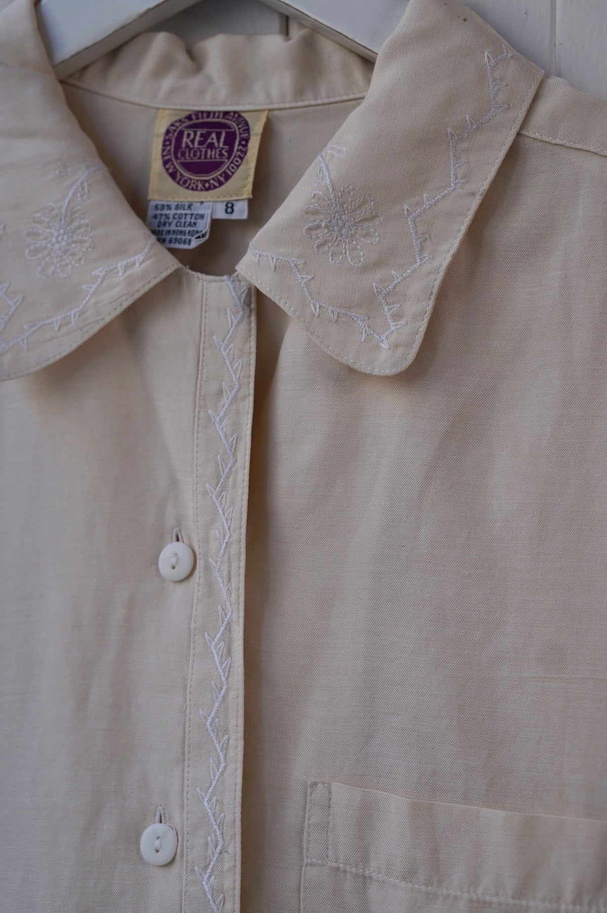 Saks Fifth Avenue Embroidered Button Down