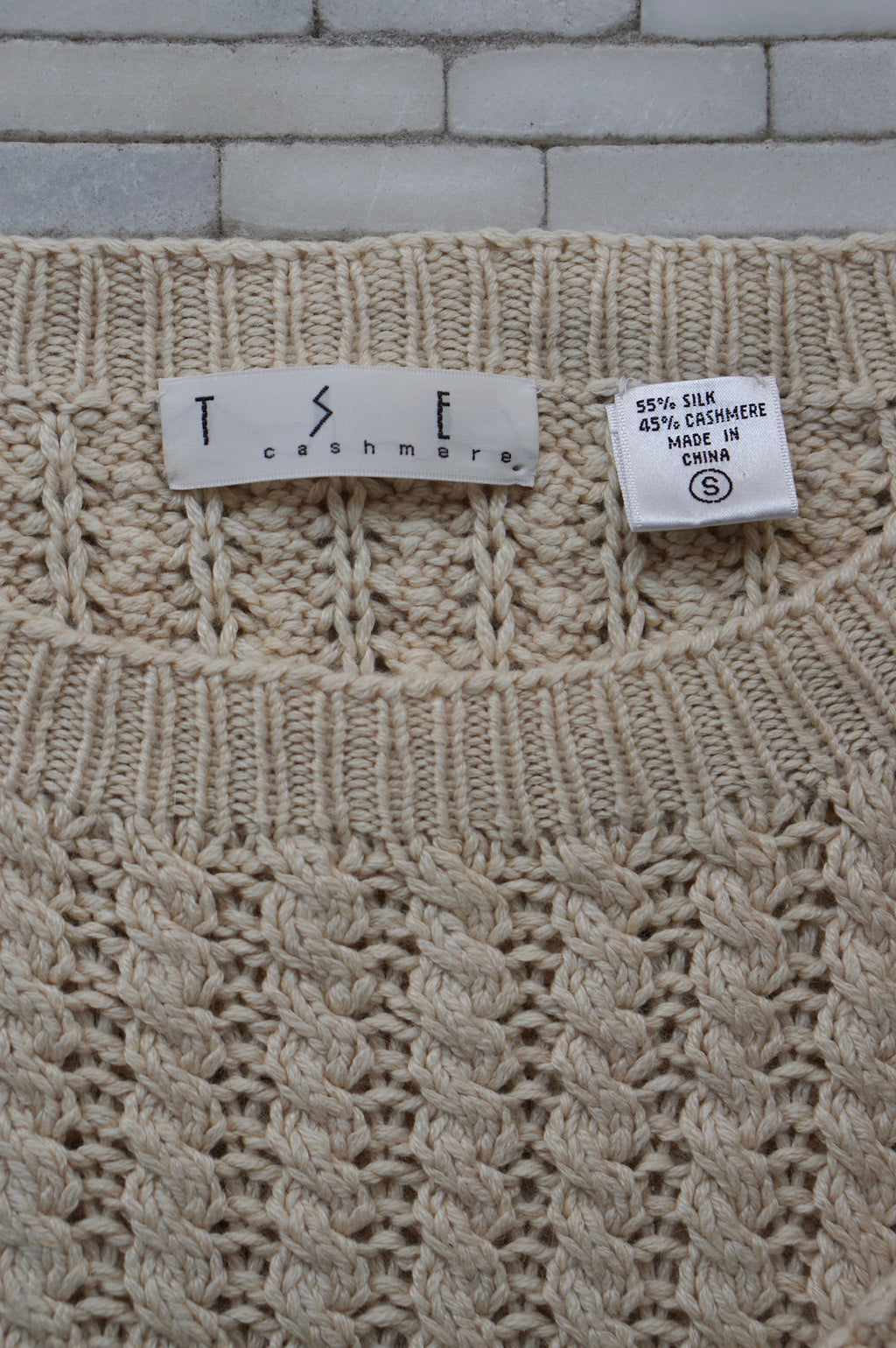 TSE Crotchet Sweater
