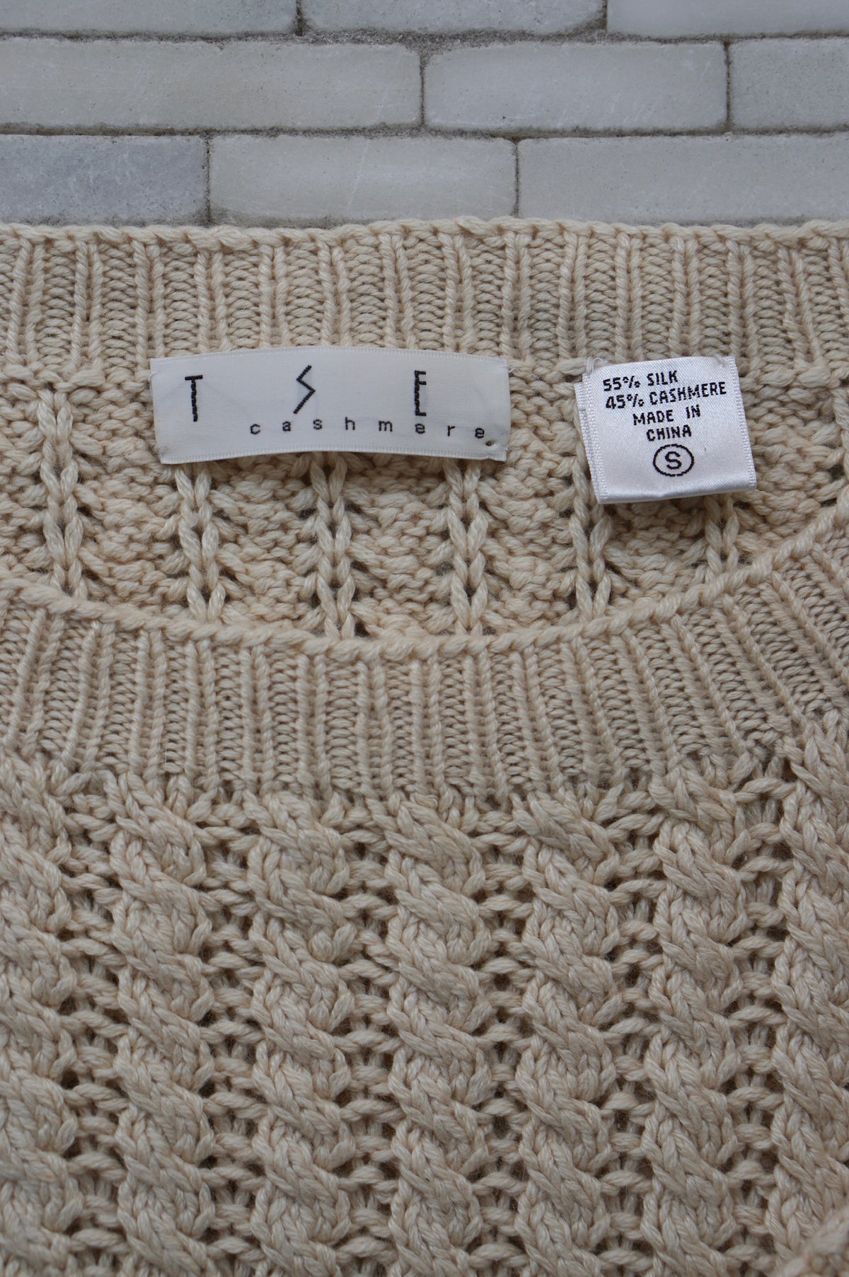 TSE Crotchet Sweater