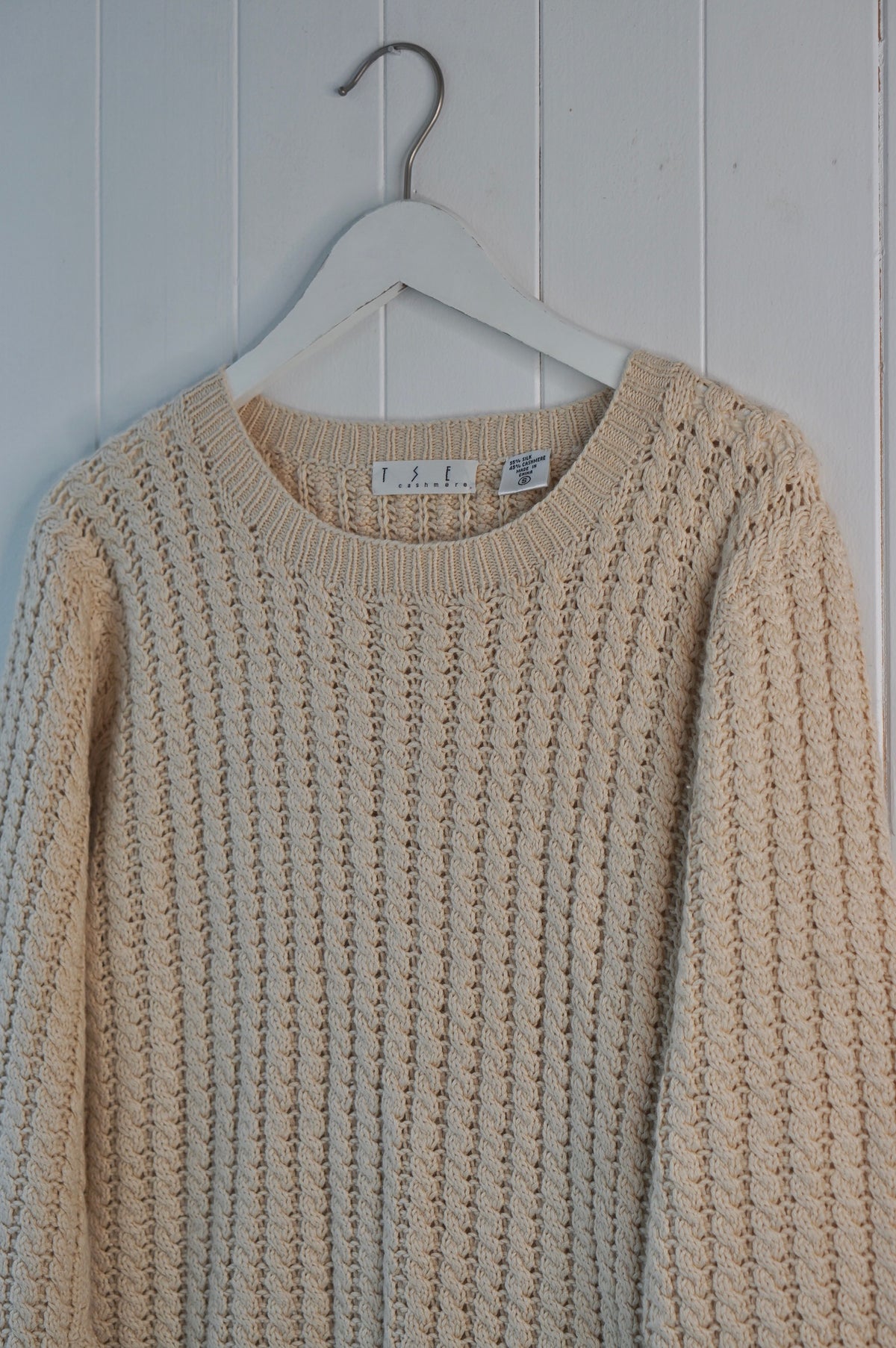 TSE Crotchet Sweater