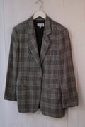Joan & David Plaid Blazer