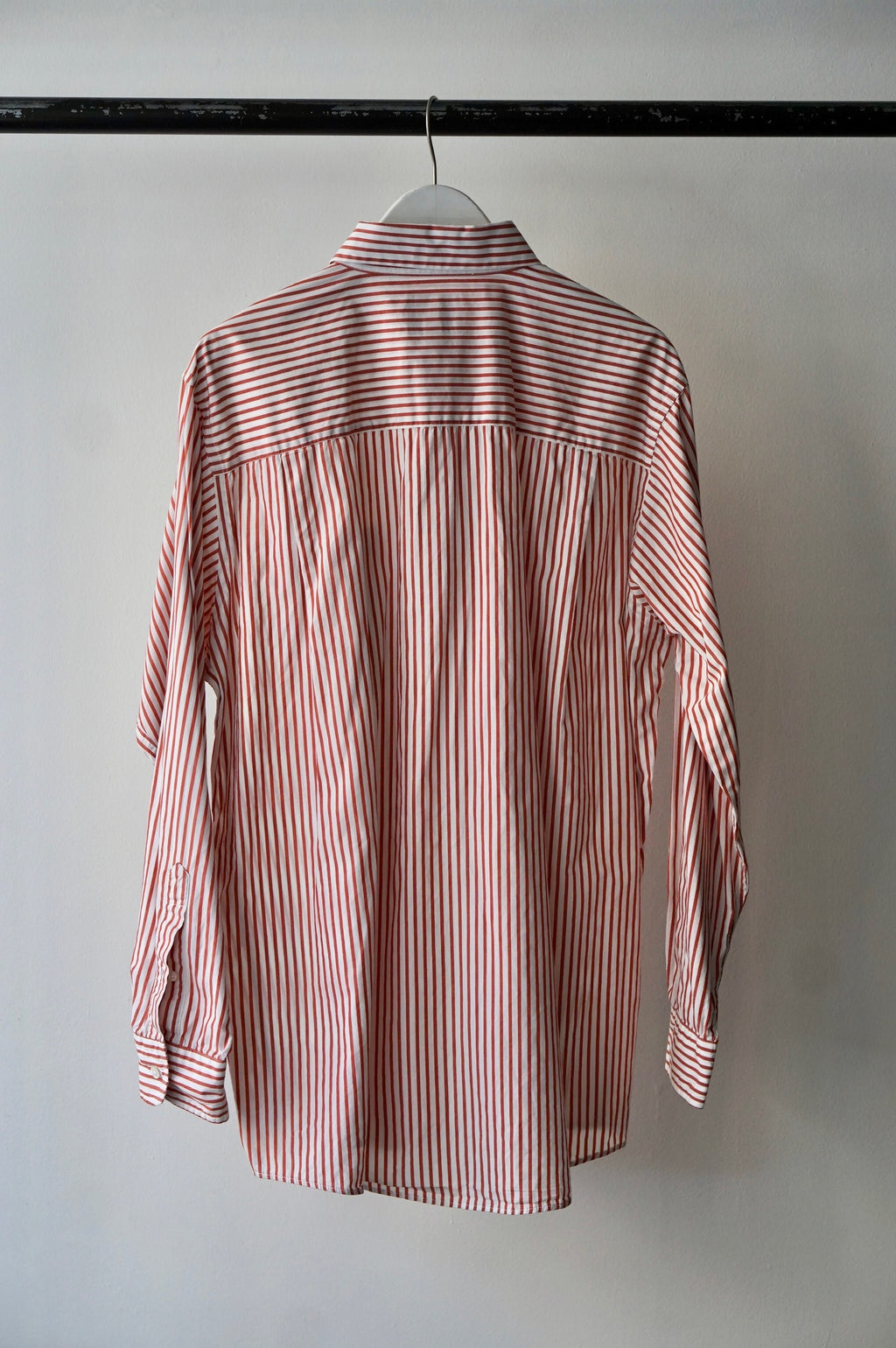 Striped Burberry Button Up